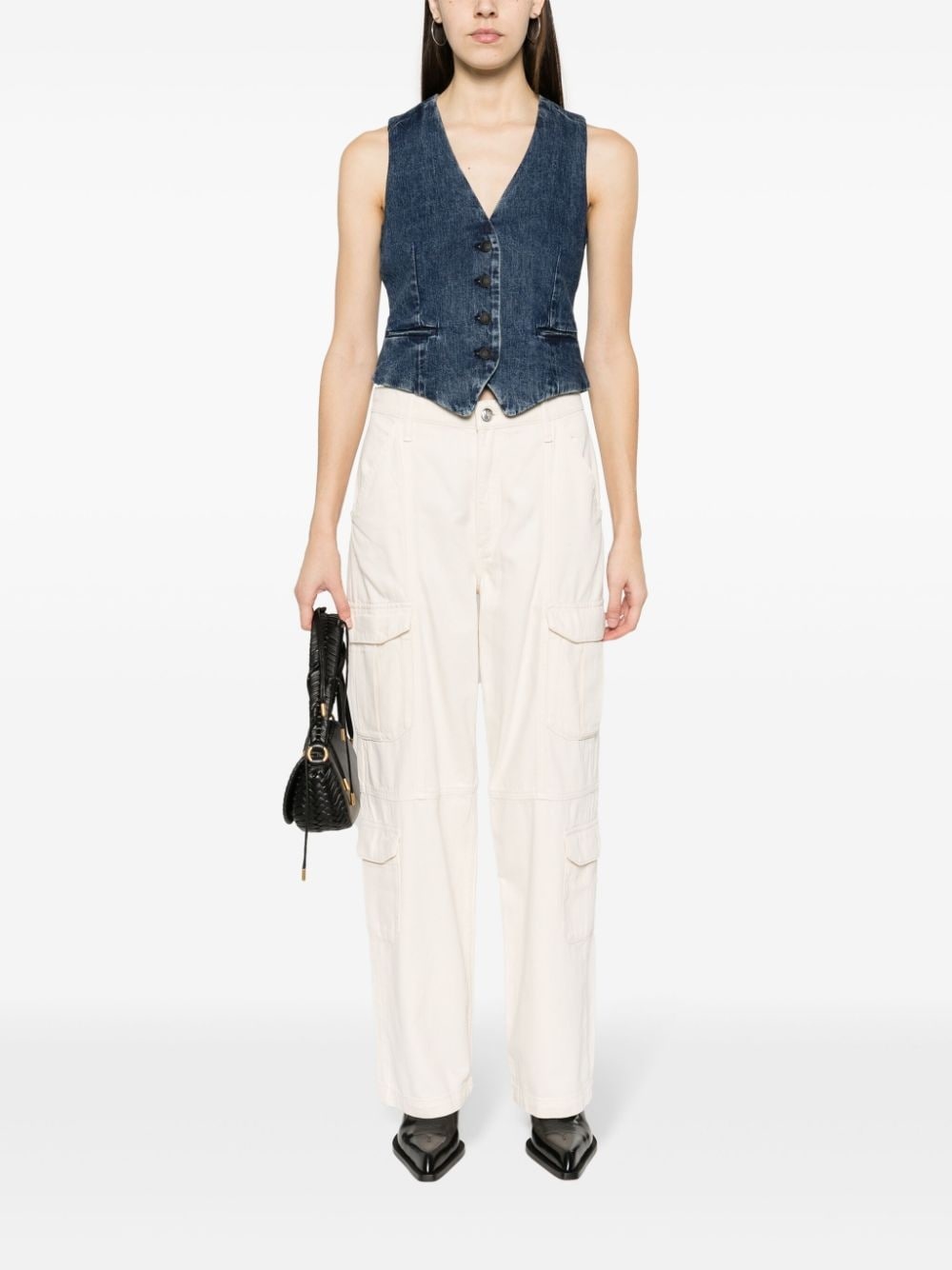 Cailyn straight-leg cargo jeans - 2