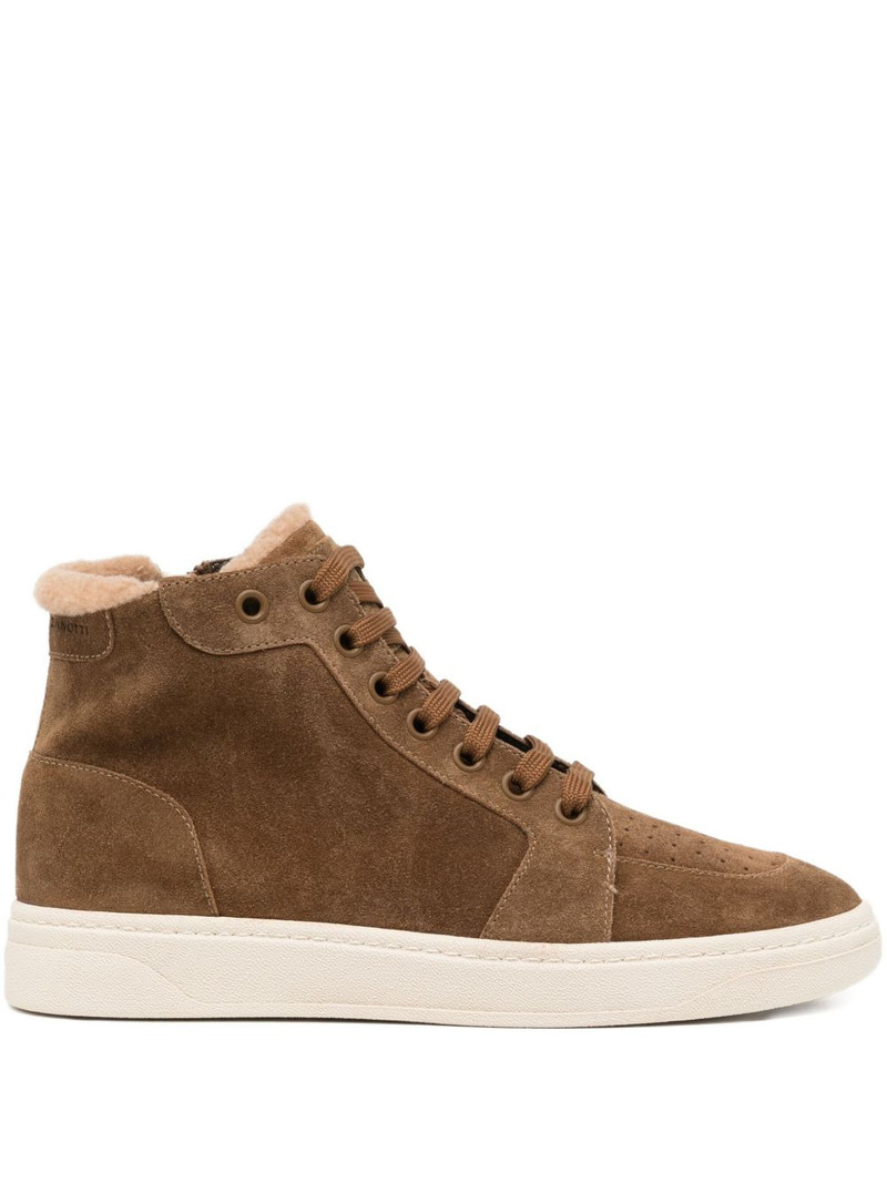 lace-up high-top sneakers 1