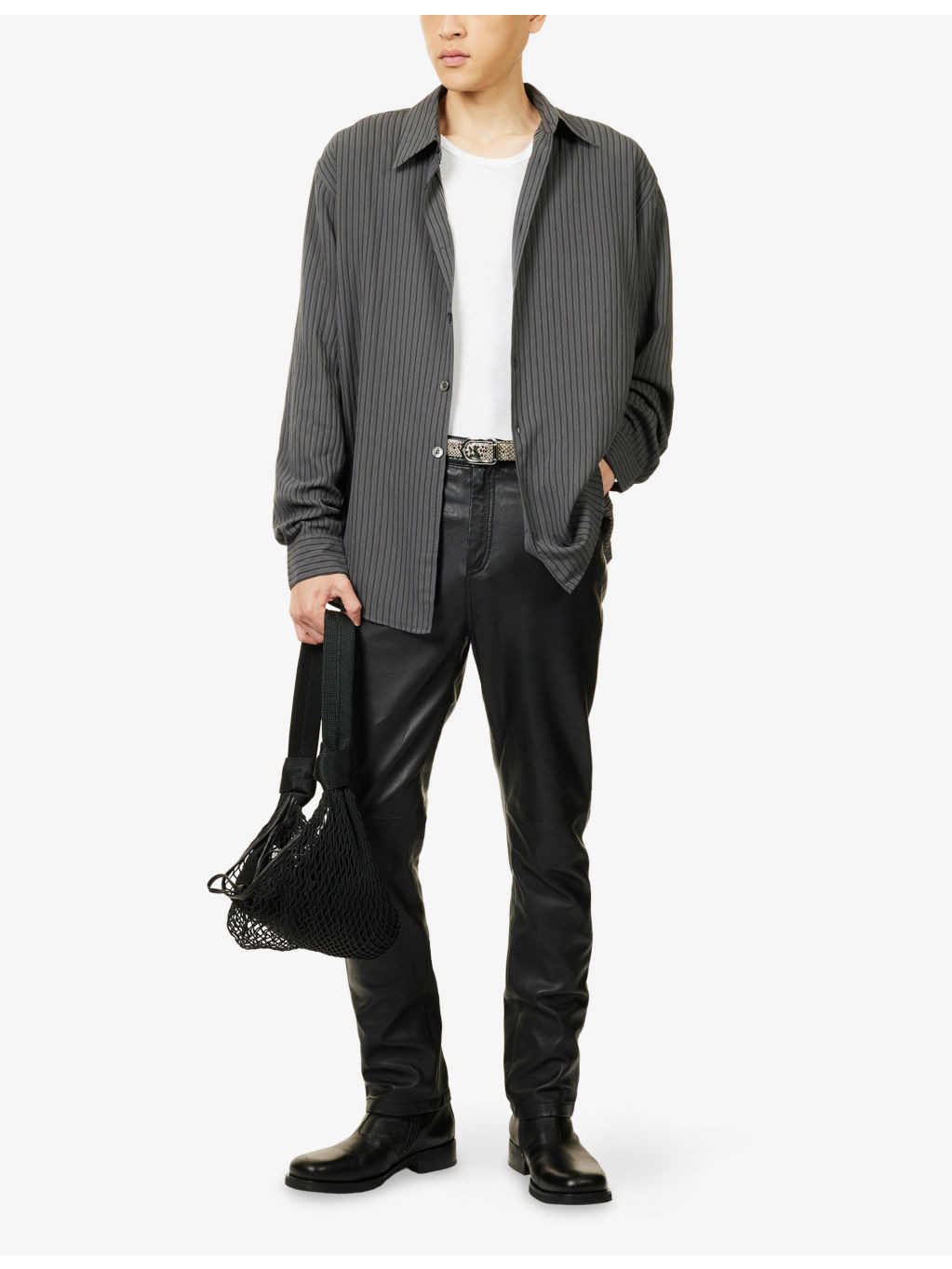 Beyond Stripe Long-Sleeve Woven Shirt - 2