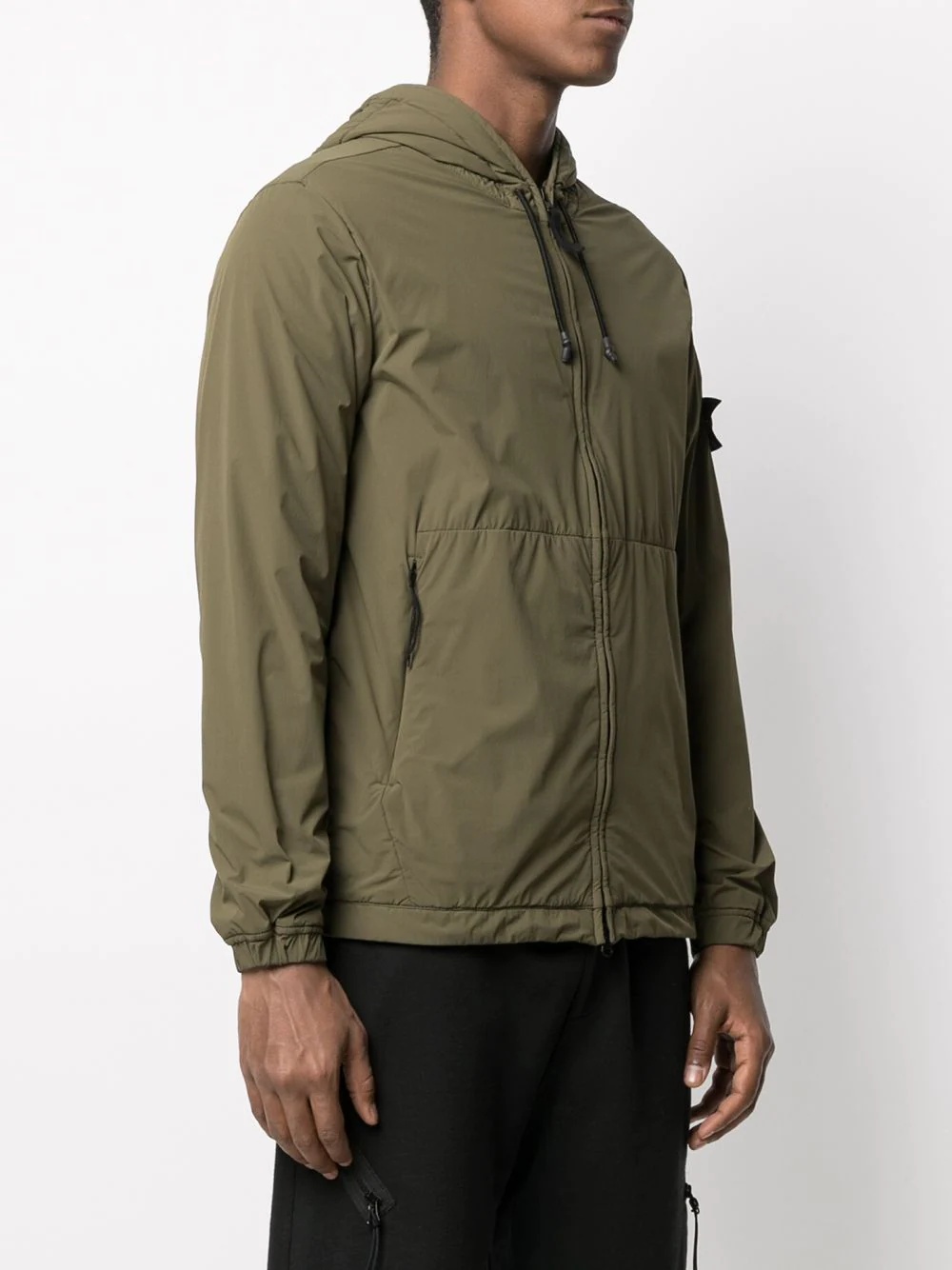 zip-up hooded jacket - 3