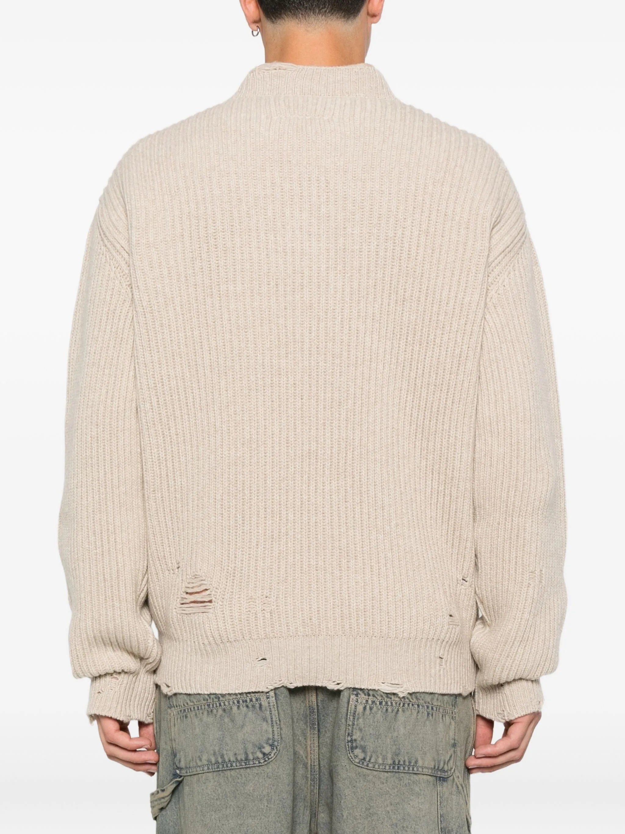 Mm6 Maison Margiela V-neck Sweater - 4