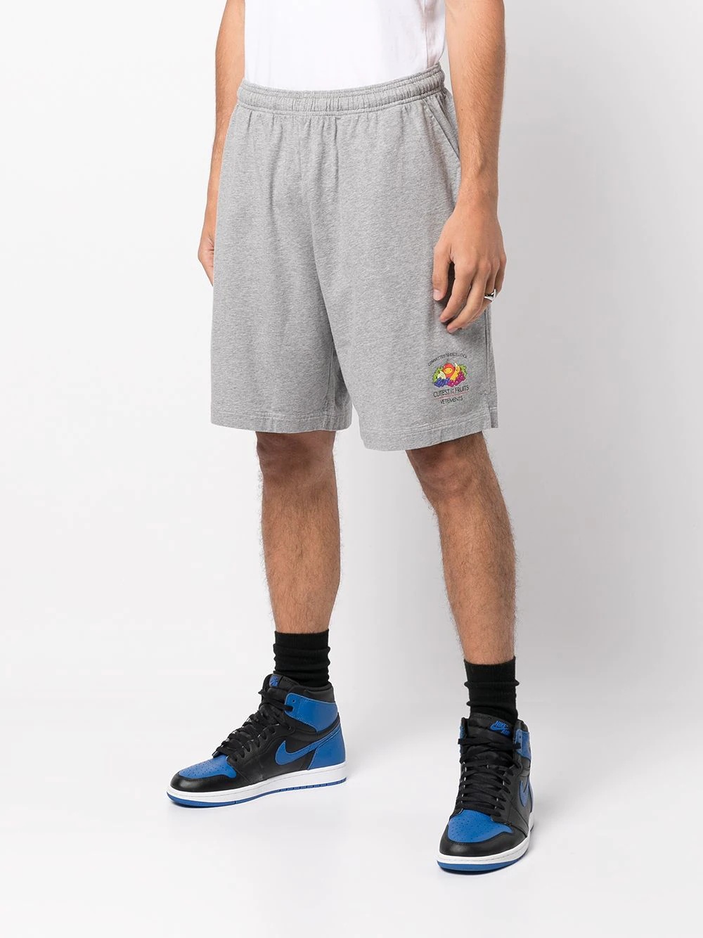 logo track shorts - 3