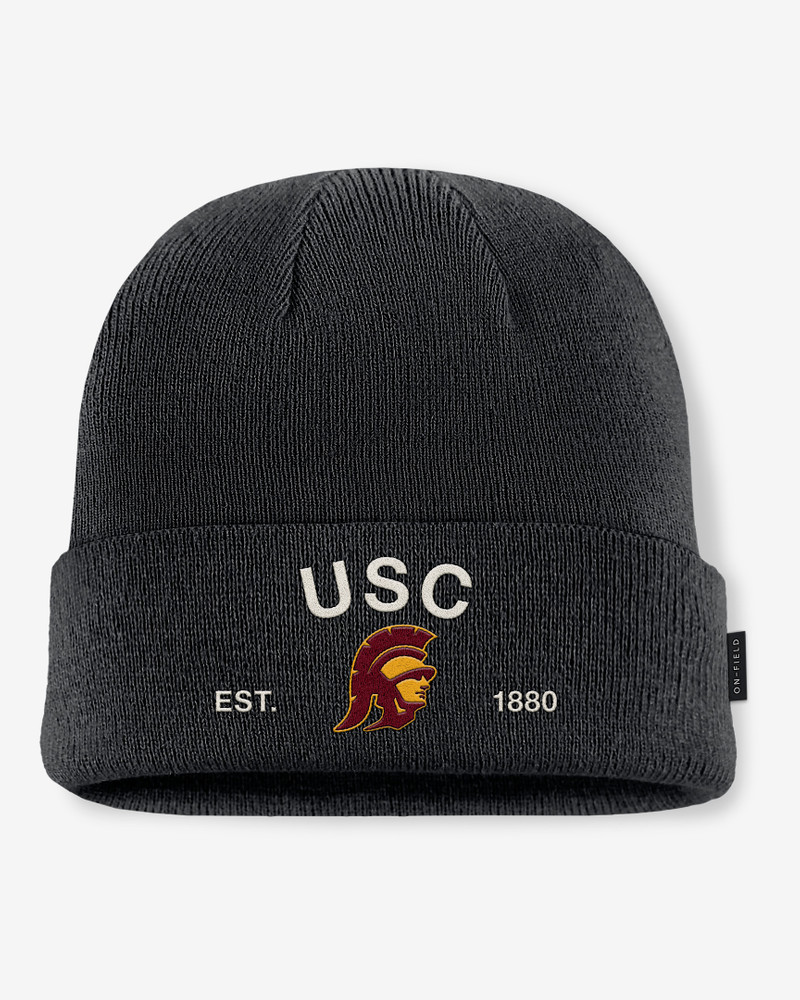 USC 2025 Military Appreciation Men's Nike College Cuffed Beanie 1