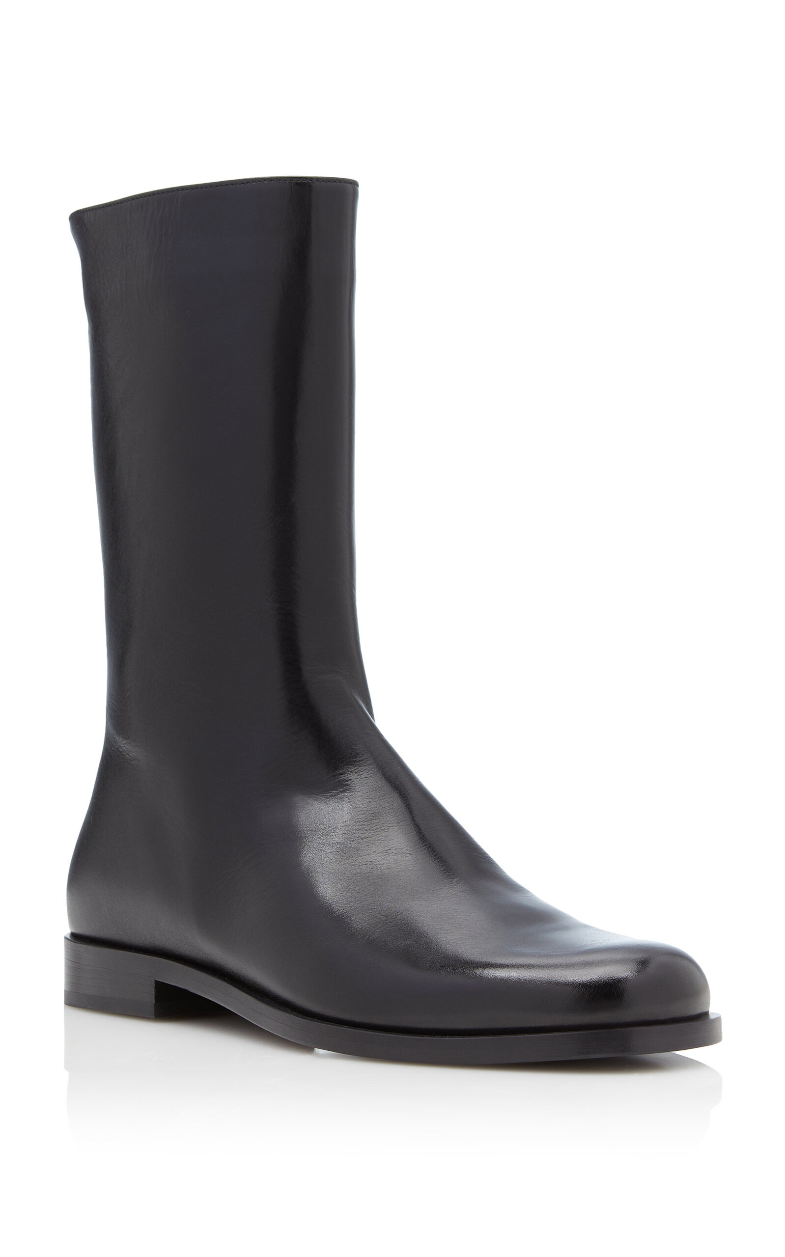 Achille Leather Boots black - 5