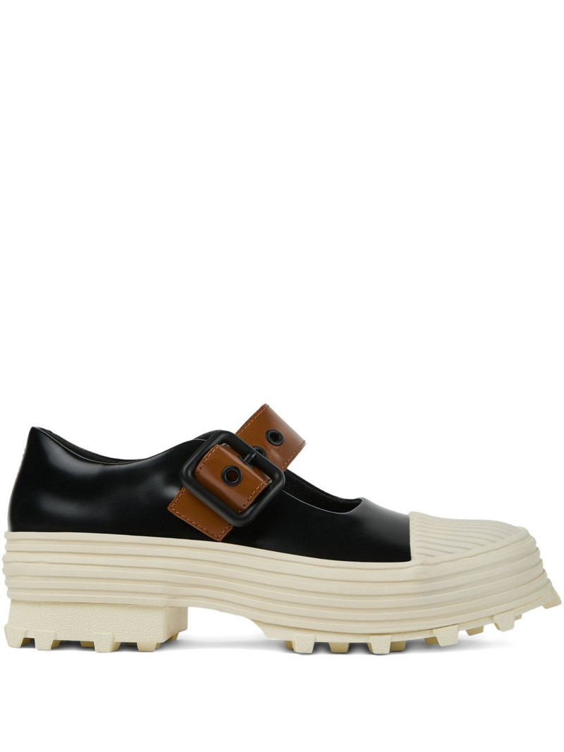 Traktori buckle-strap platform loafers 1