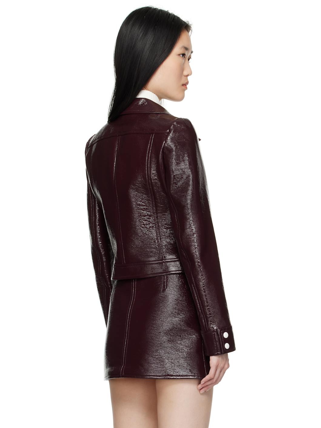 Burgundy Reedition Vinyl Jacket - 3