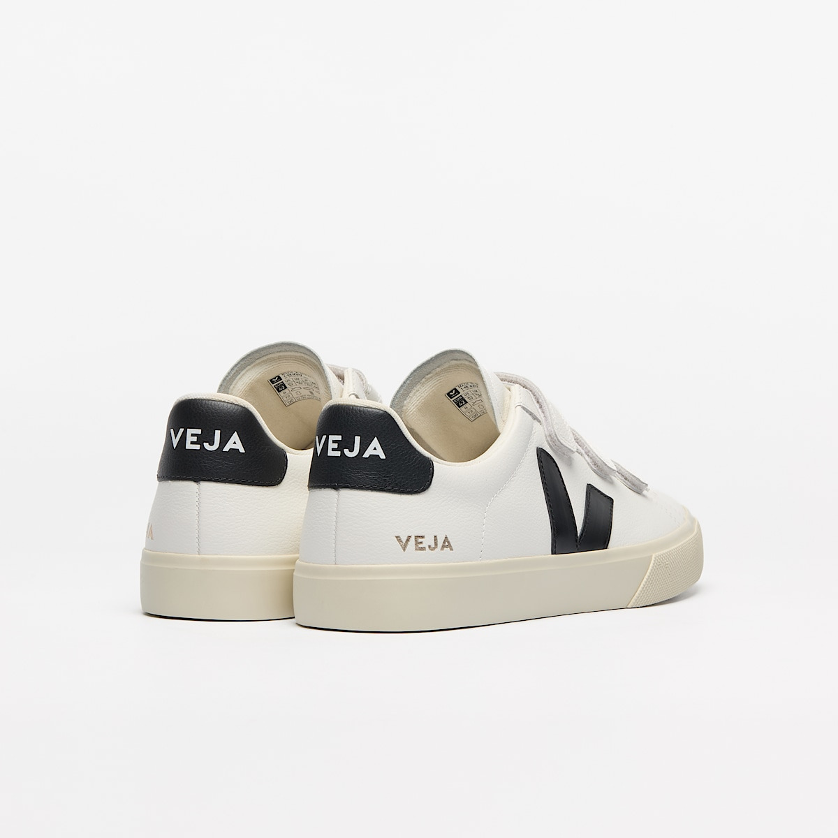 RECIFE LEATHER WHITE BLACK - 3