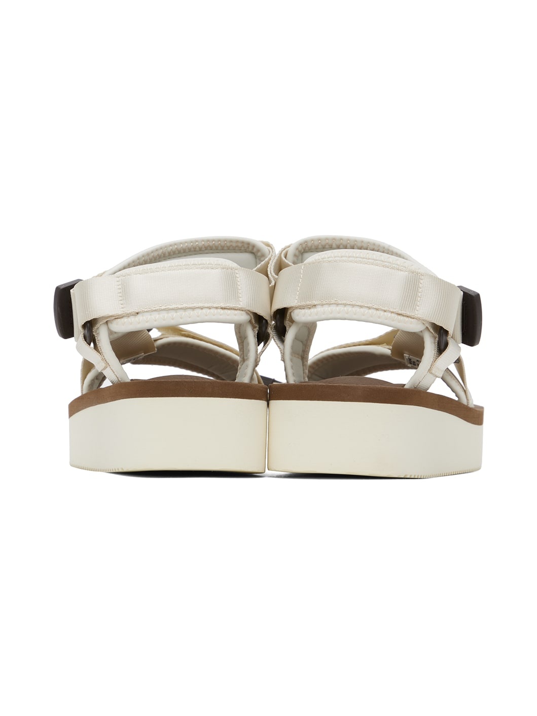 Off-White & Brown DEPA-2PO Sandals - 2