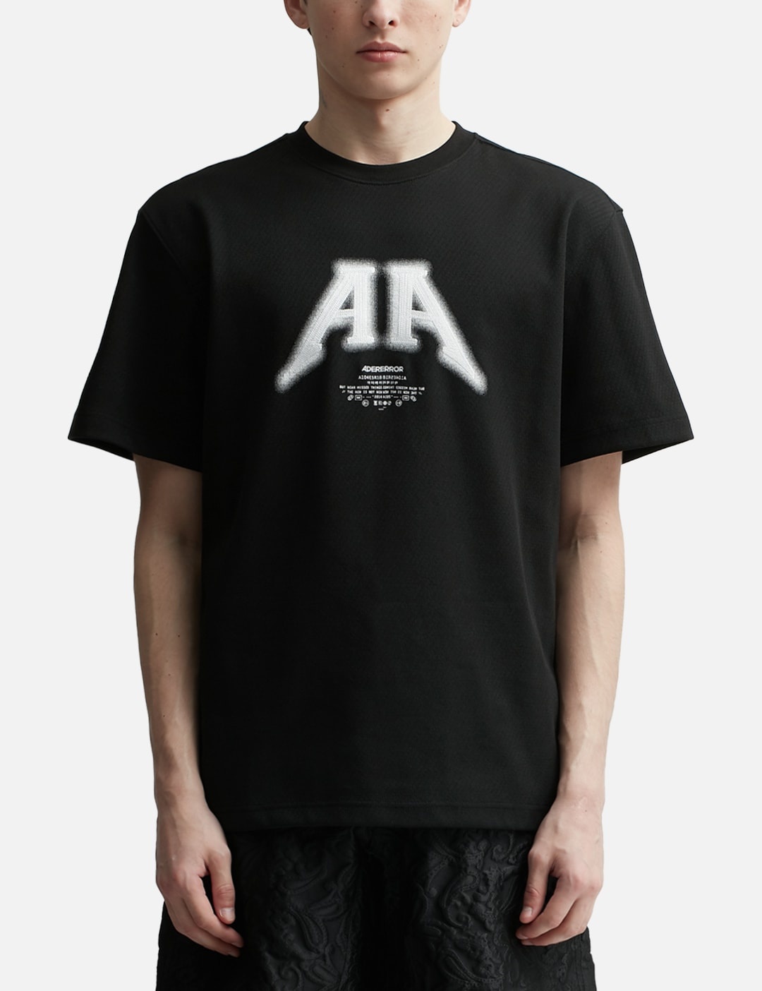 [ADERERROR] Nolc logo t-shirt ver. 2 /追跡付 ADERERROR】Nolc logo t-shirt VER 2 /追跡付 (ADERERROR/T