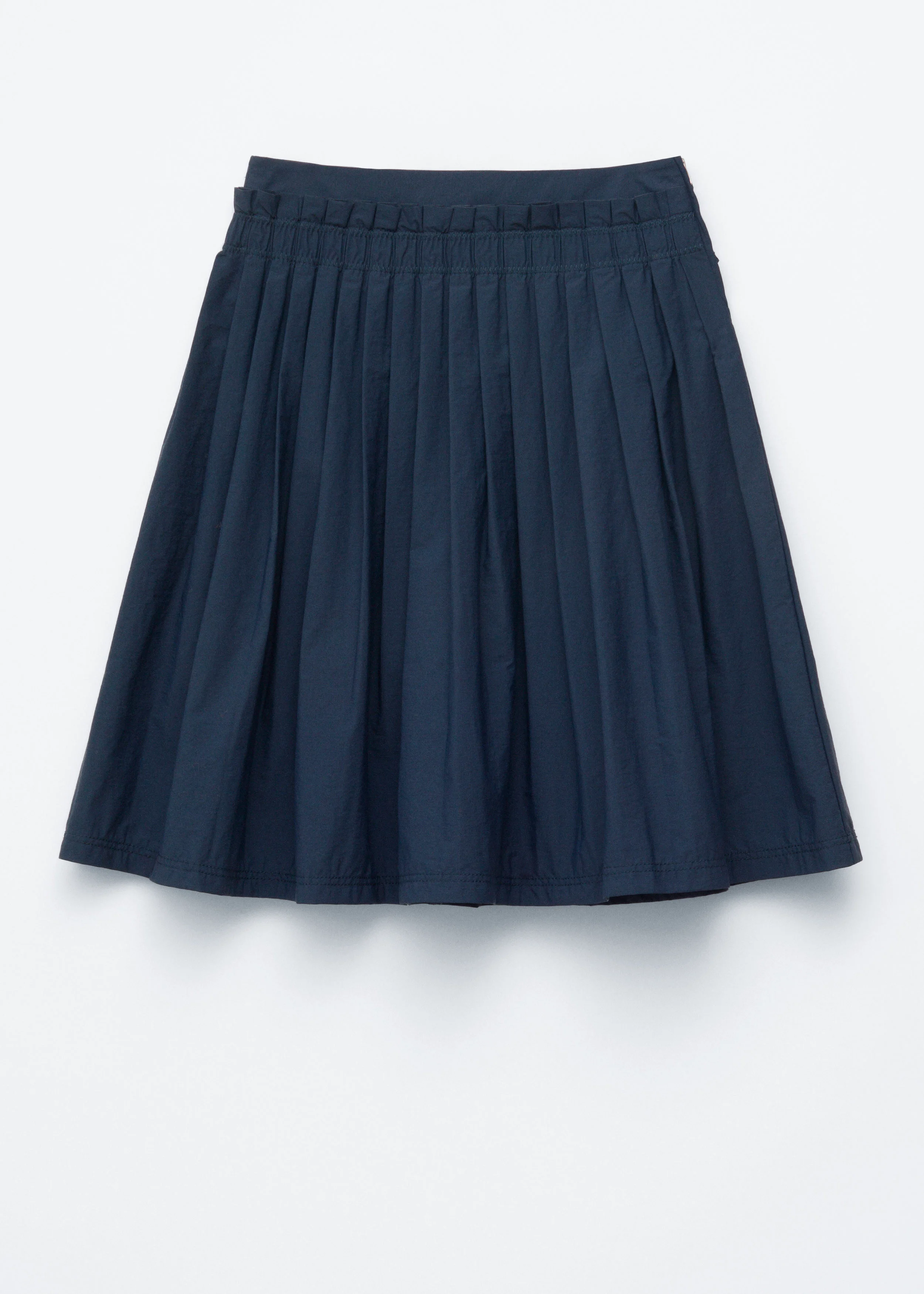 Pleated Midi Skirt - 1