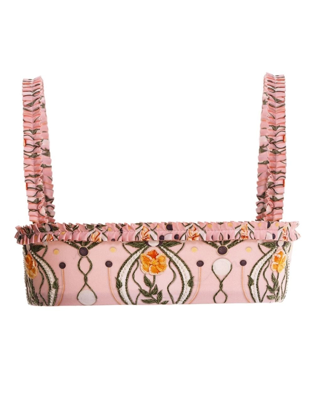Olmo Lunar printed bikini top - 6
