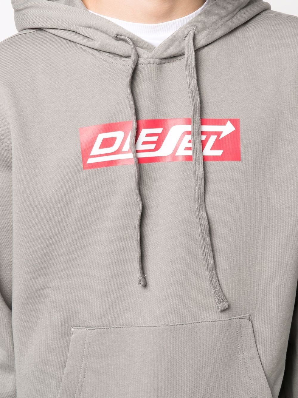 logo-print hooded sweatshirt - 5