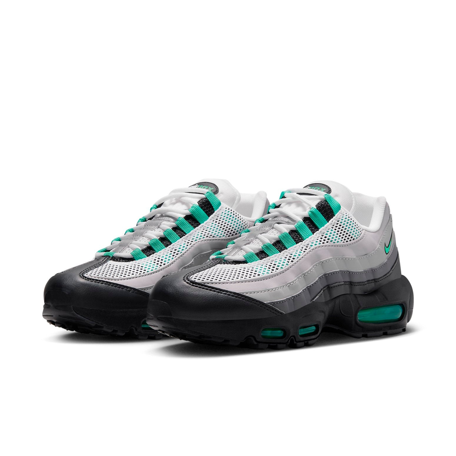 (WMNS) Nike Air Max 95 'Black Stadium Green' DH8015-002 - 4