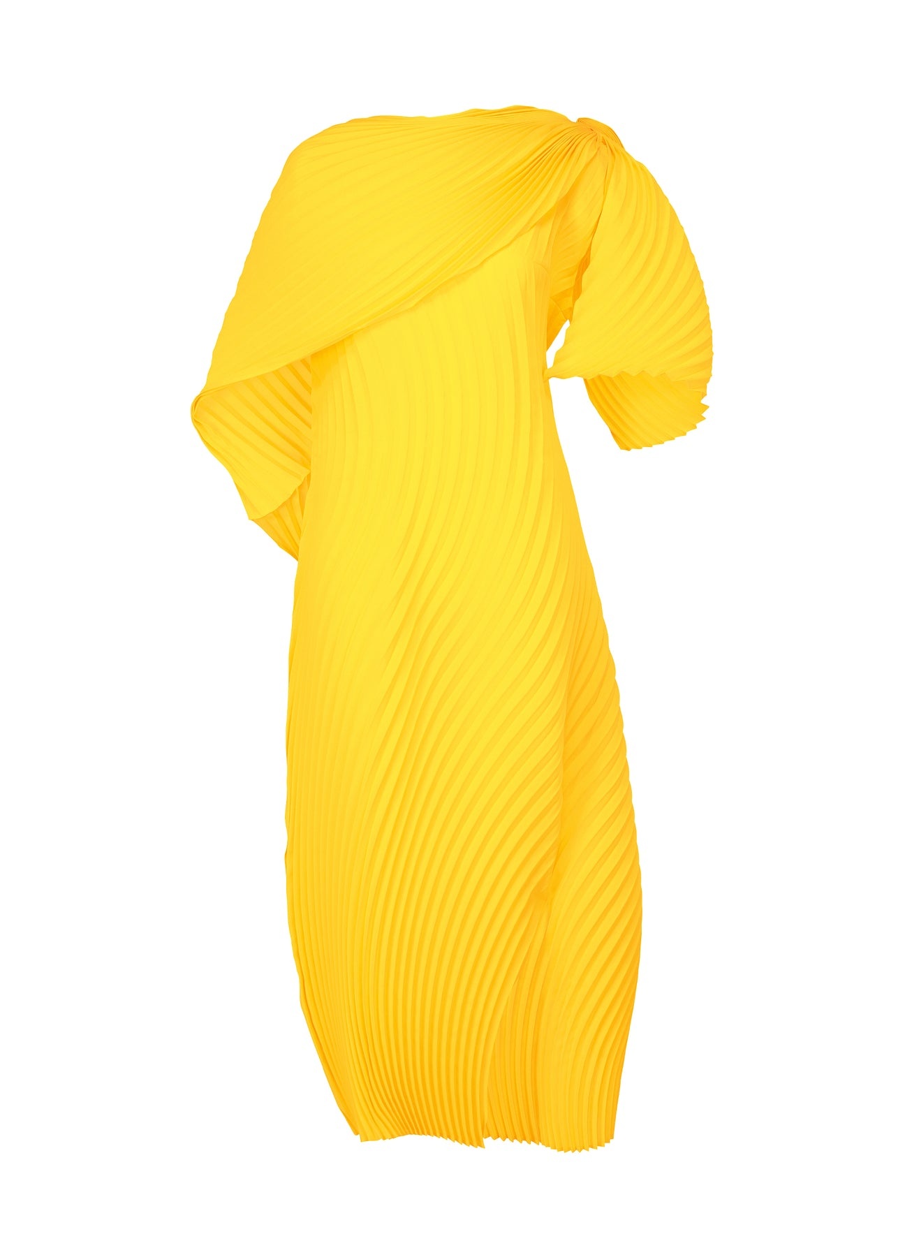 WRAPPED PLEATS DRESS - 2