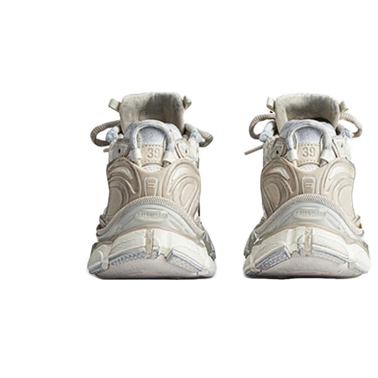 Balenciaga Runner Sneakers 'Beige Nylon Suede-Like Fabric' 772774W3RNY9797 - 5