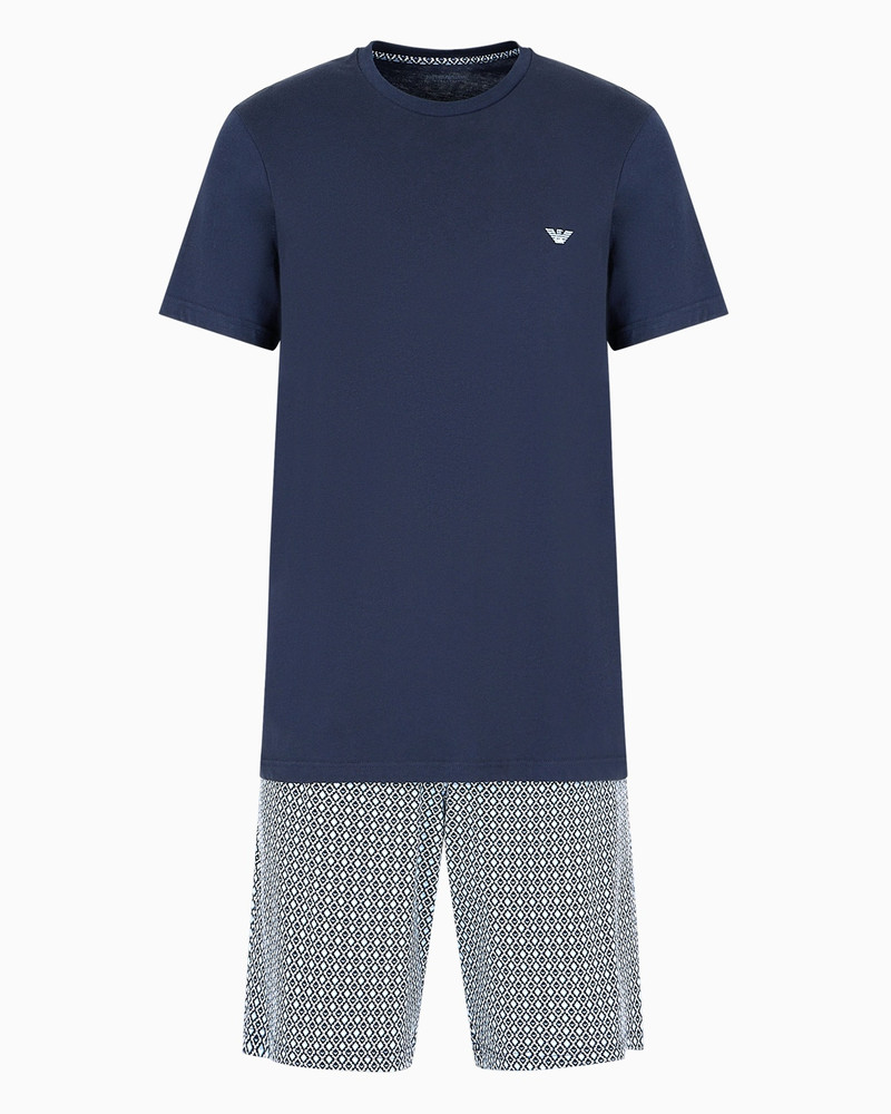 MIXED-PATTERN SHORT PYJAMAS 1
