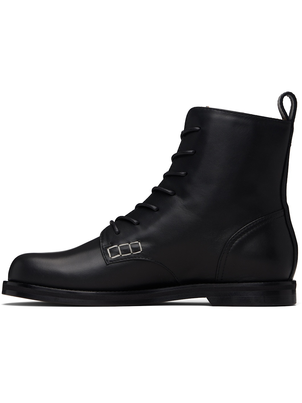 Black Loafer Boots - 3