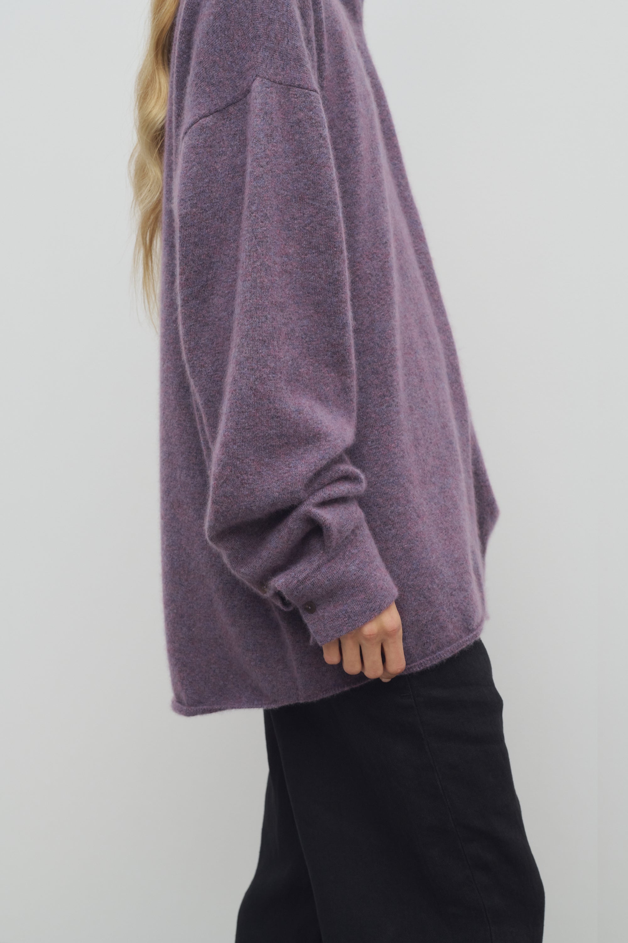 The Row Janak Top in Silk, Cashmere, and Cotton | REVERSIBLE