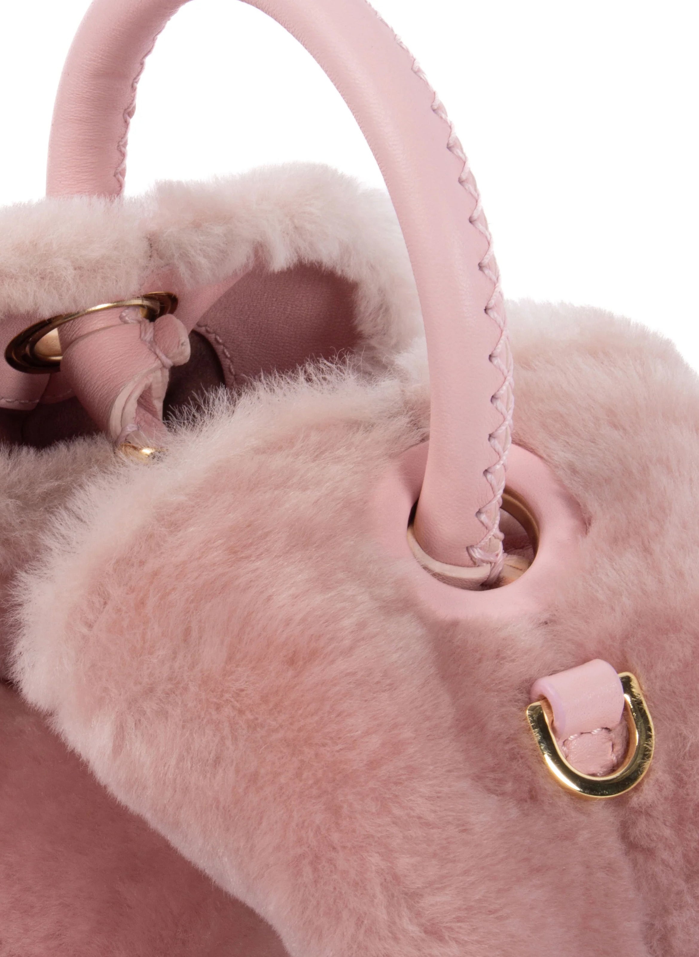 Baozi Shearling Montone Pink - 4