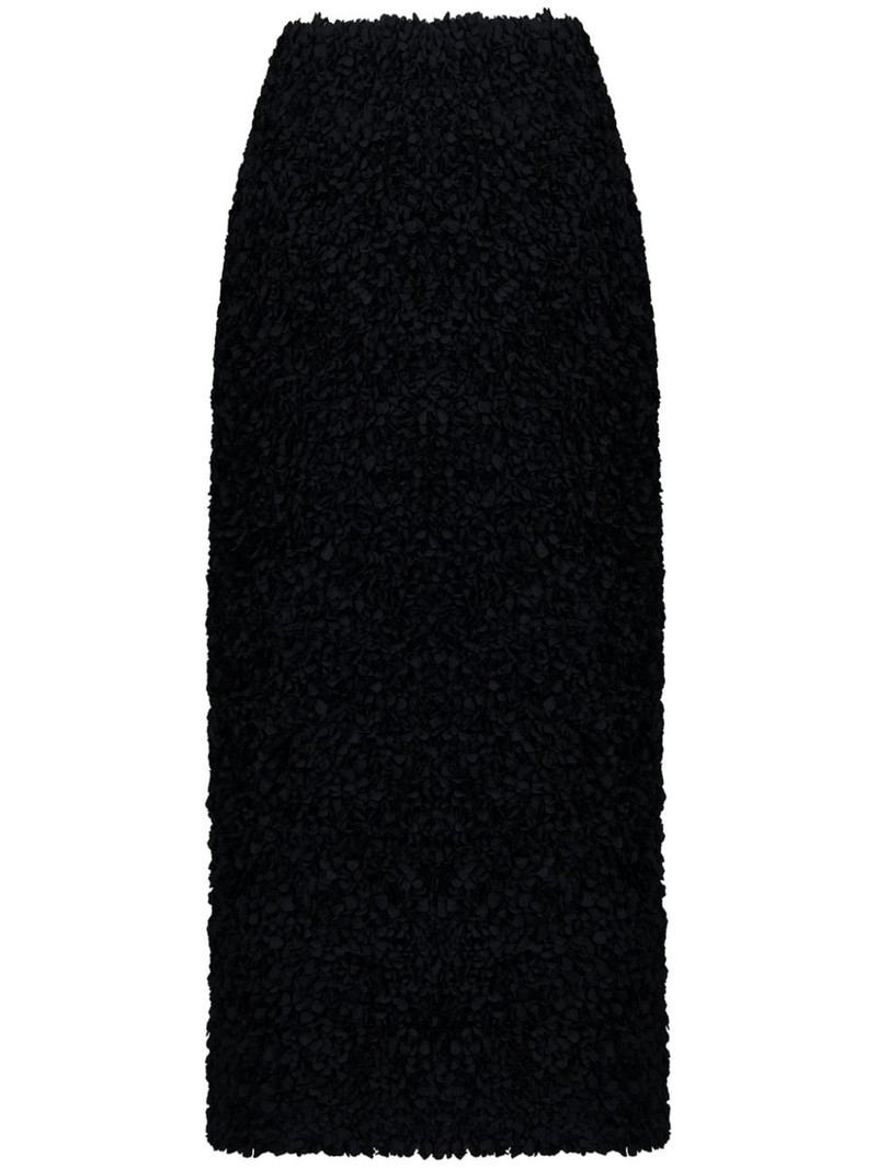 bouclé-constructed midi skirt 1