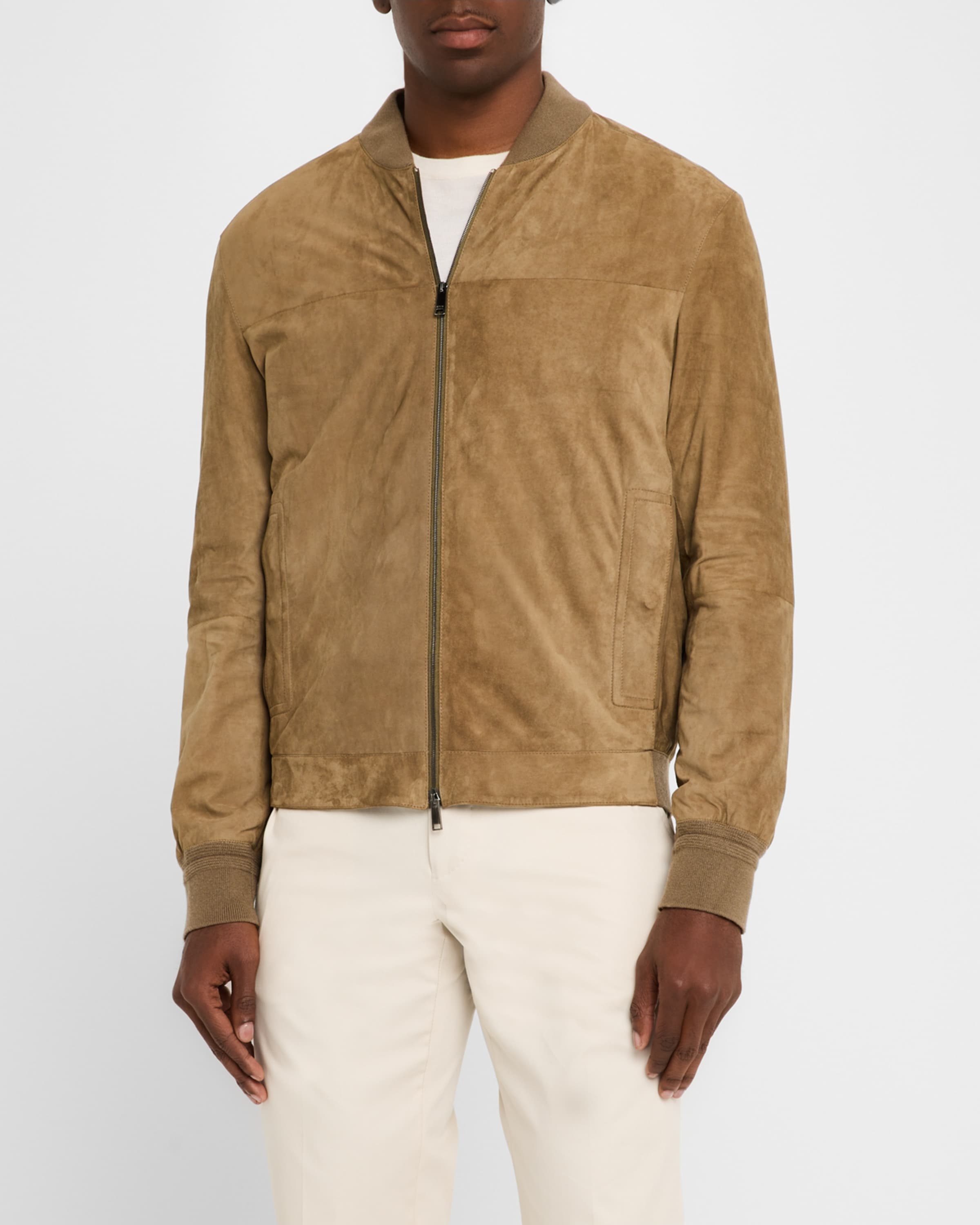 Men's Suede Full-Zip Blouson - 2