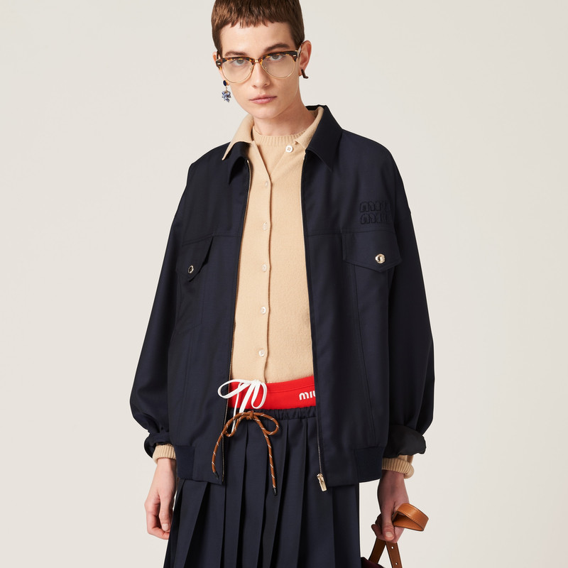Miu Miu Batavia blouson jacket outlook
