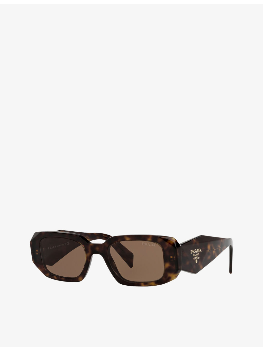 PR 17WS rectangular-frame tortoiseshell sunglasses - 5