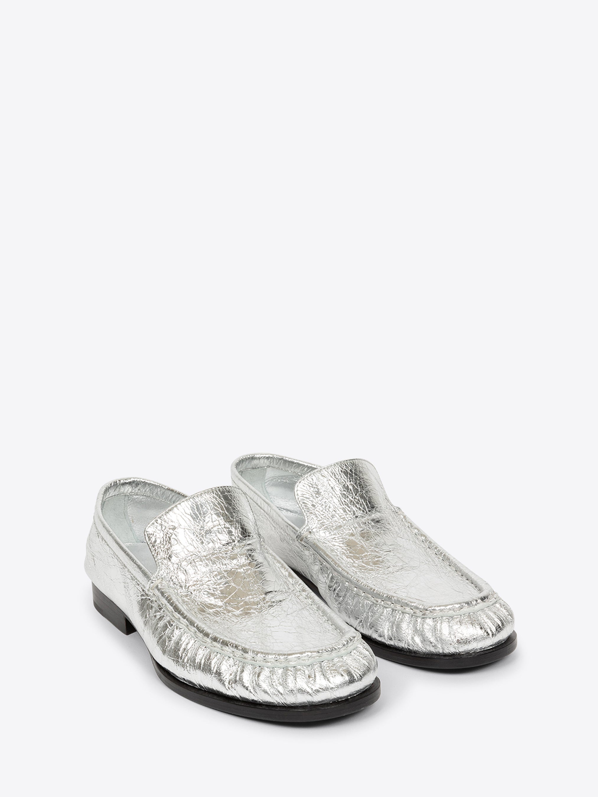 METALLIC LOAFERS - 3