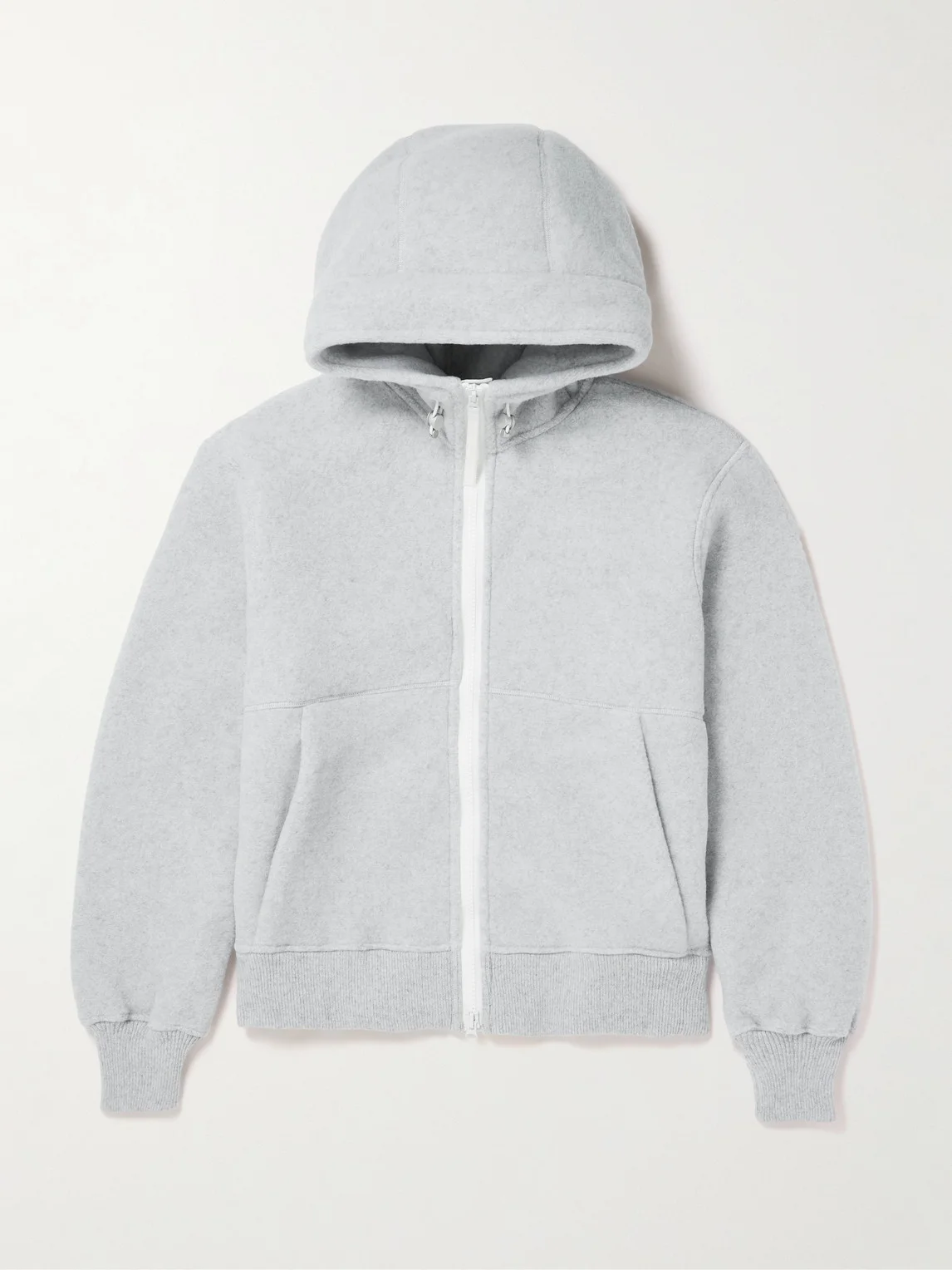 Chilliwack Recycled Wool-Blend Fleece Zip-Up Hoodie - 1