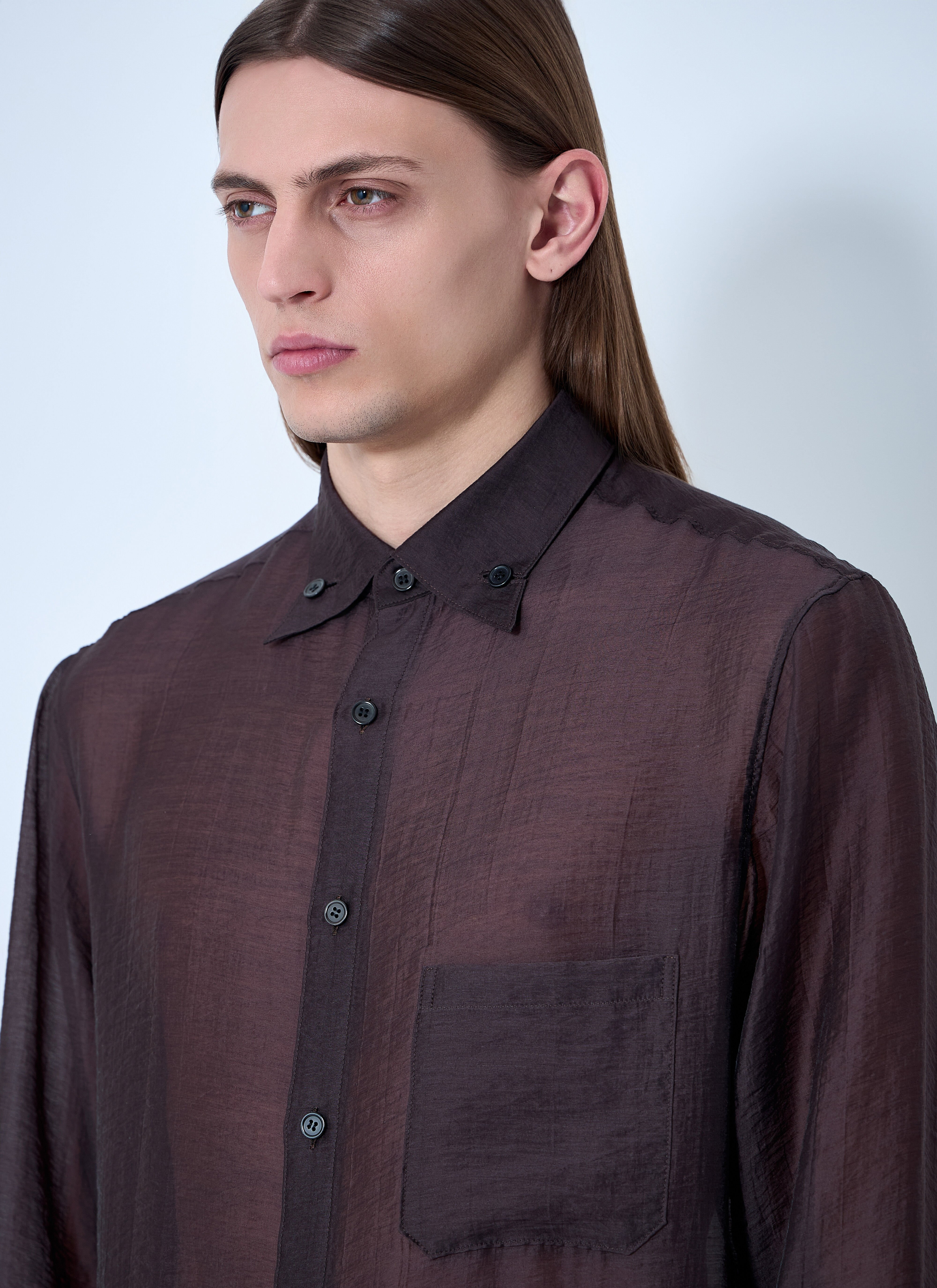 Lightweight Button-Down Shirt - 5