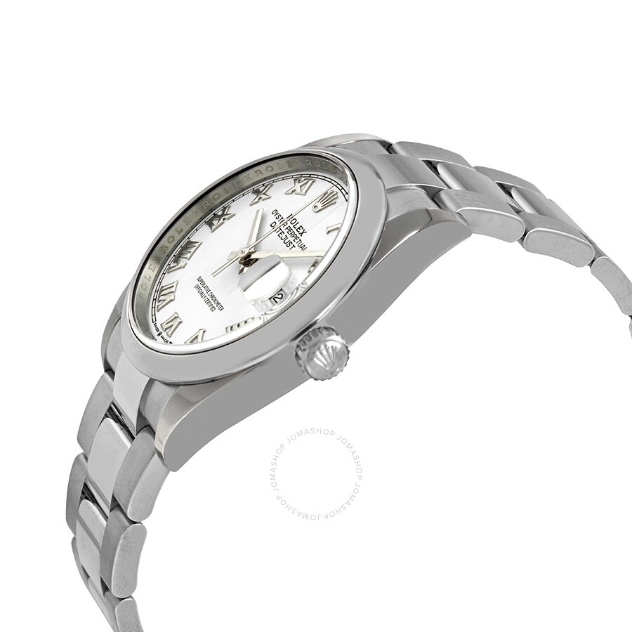Rolex Datejust 36 Automatic White Dial Men's Oyster Watch 126200WRO - 2