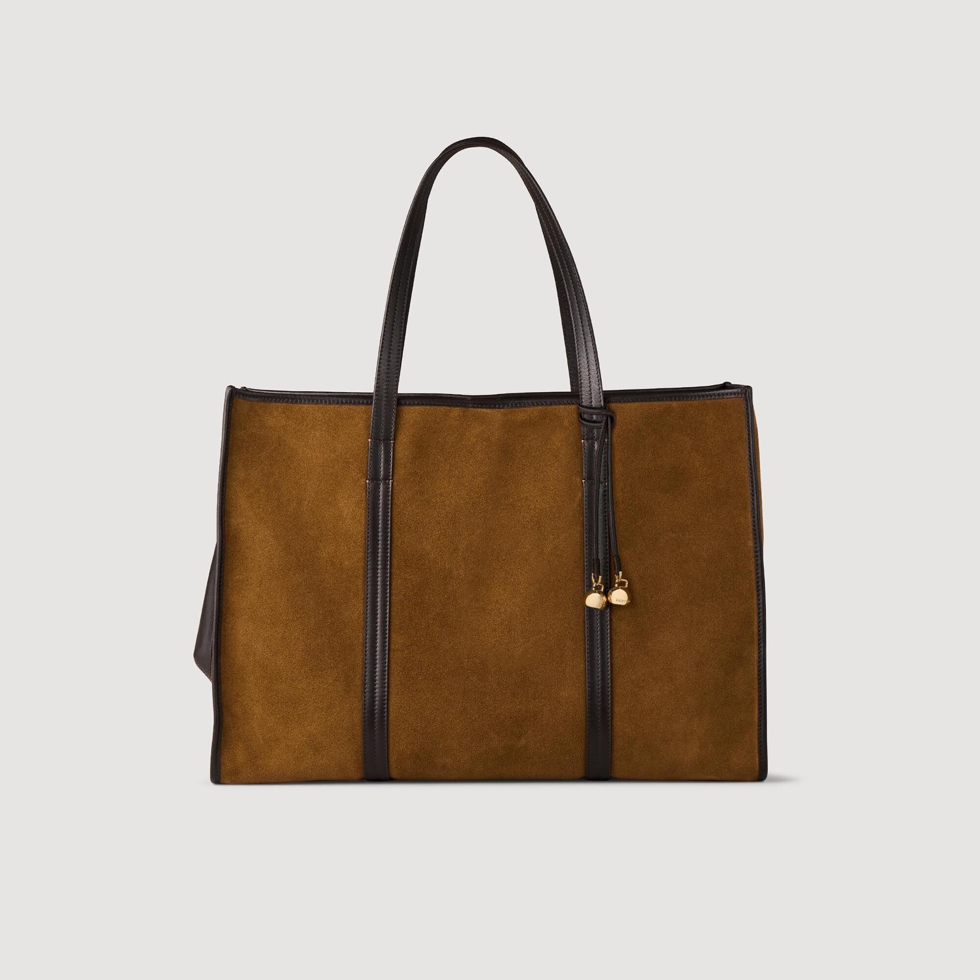 SUEDE TOTE BAG - 1