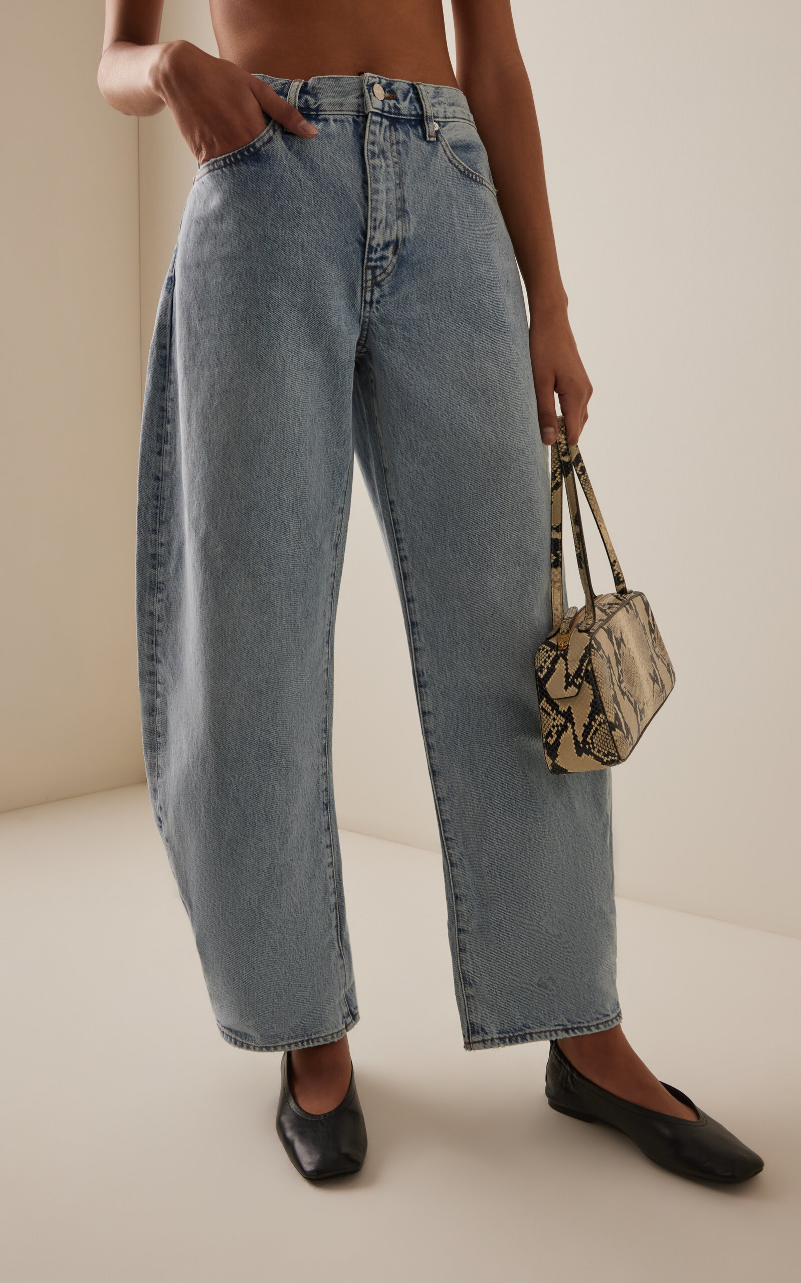 The Bubble Rigid High-Rise Jeans medium wash - 3