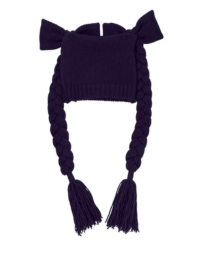 Comme des Garçons GIRL bowknot beanie hat outlook