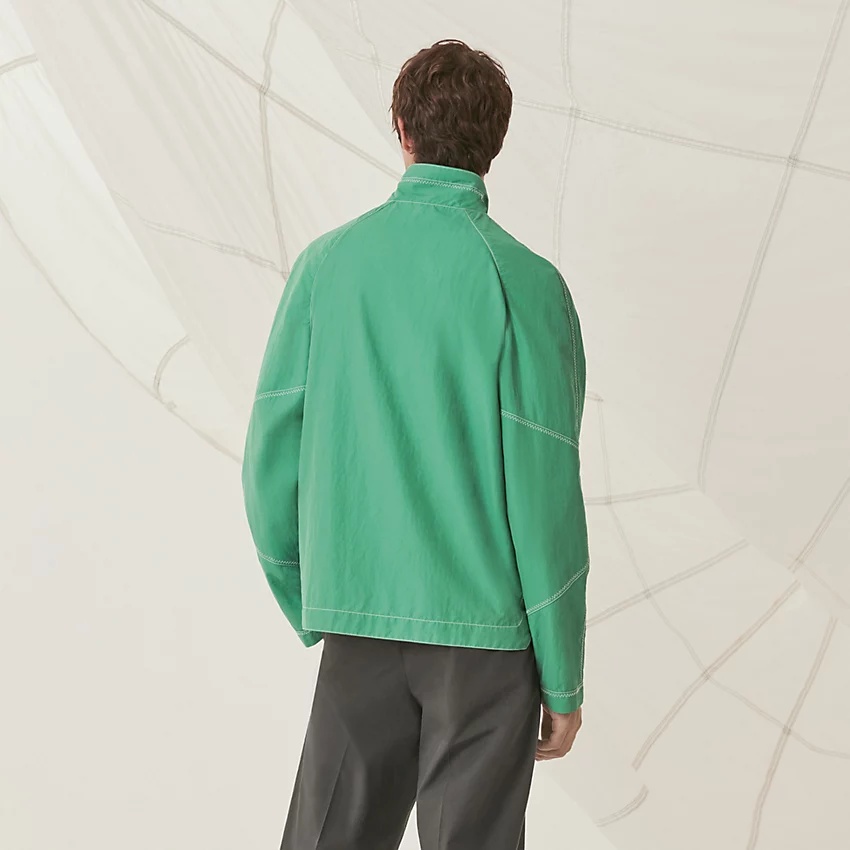 Sweater with zipped high collar - 3