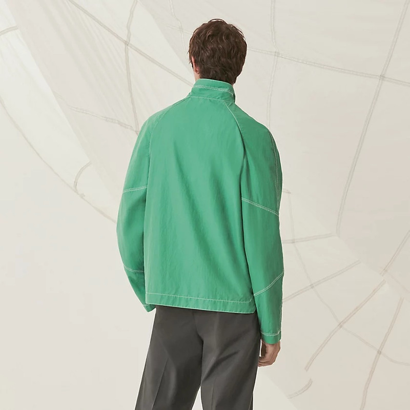 Sweater with zipped high collar 3