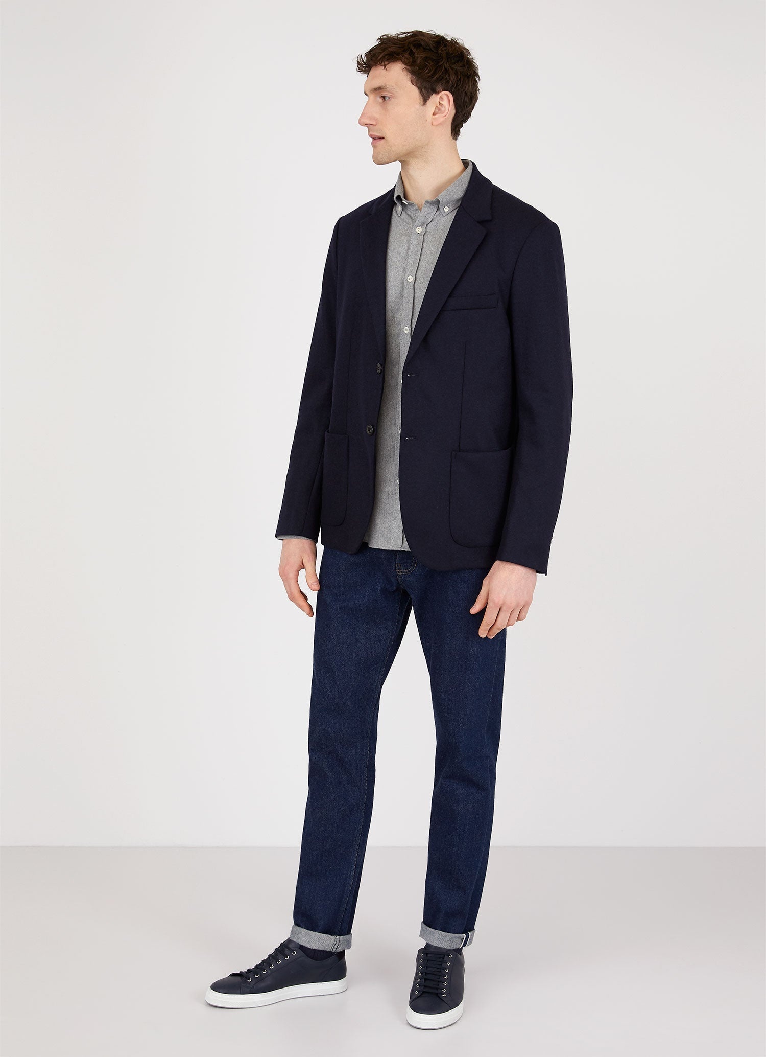 Button Down Flannel Shirt - 3