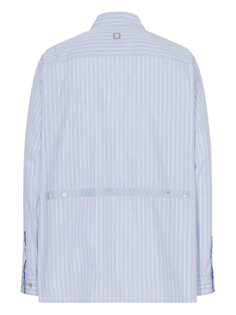 Wooyoungmi striped-pattern shirt outlook