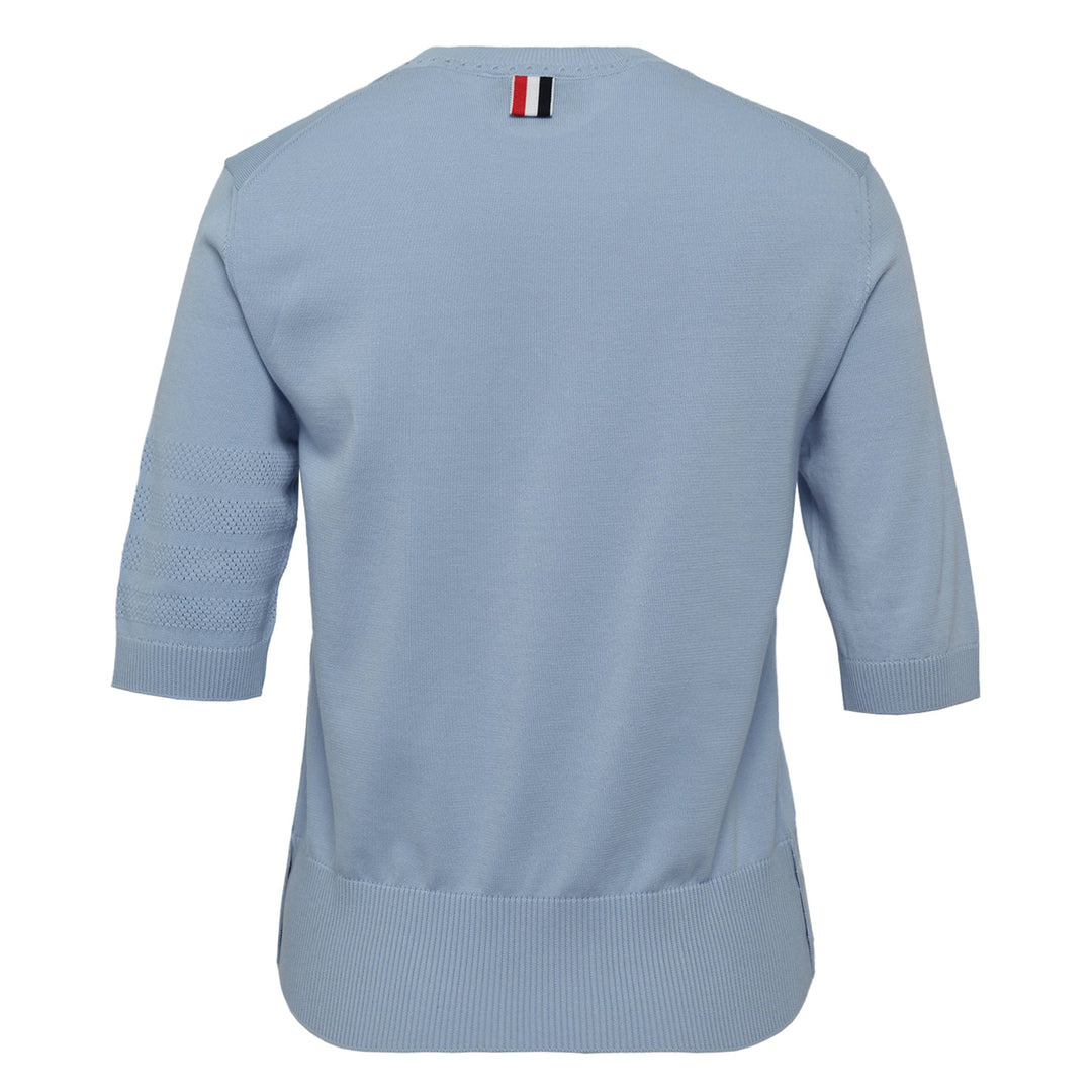 Jersey Stitch Ss Tee In Cotton - 2