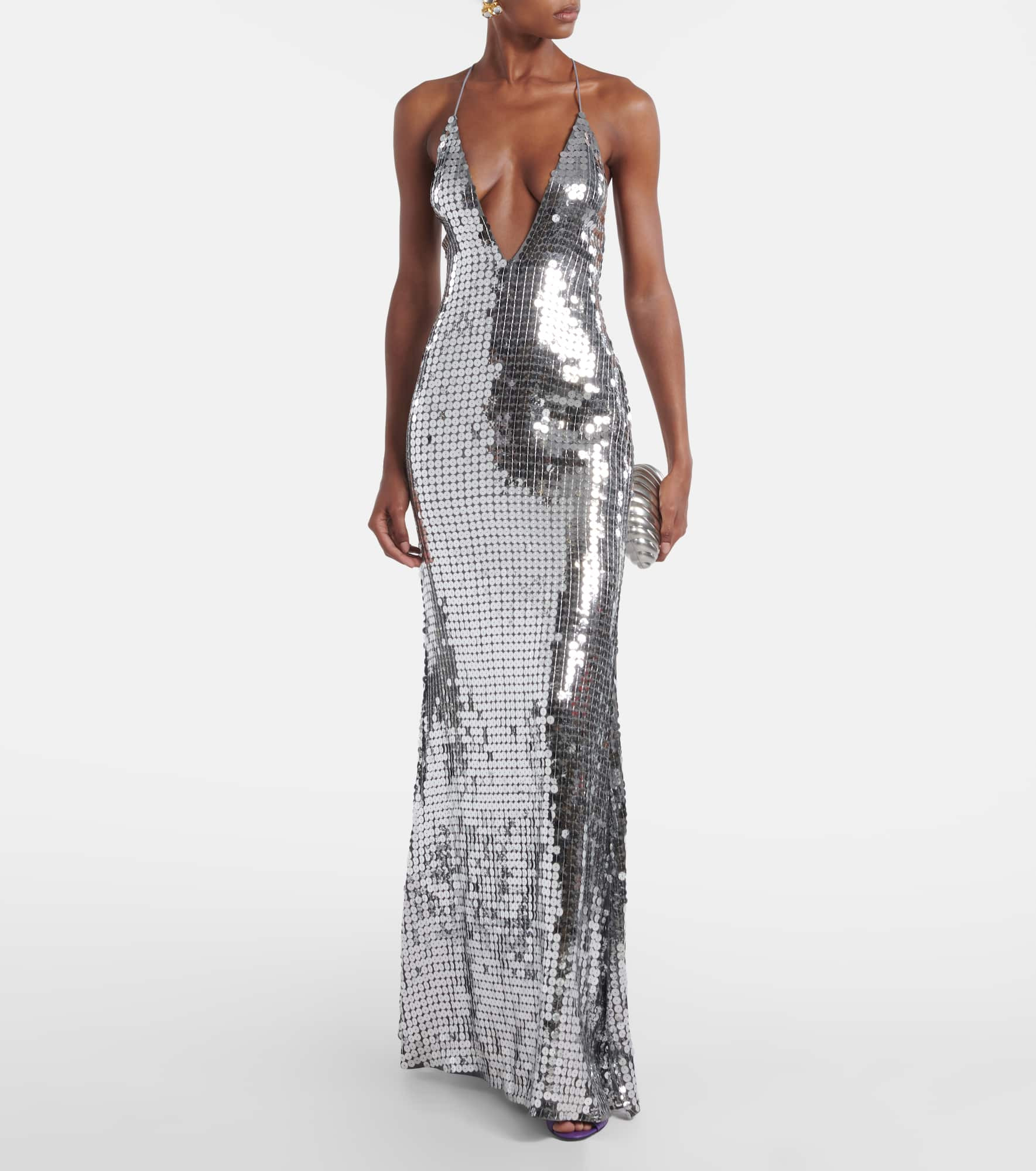 Claudie sequined gown - 2