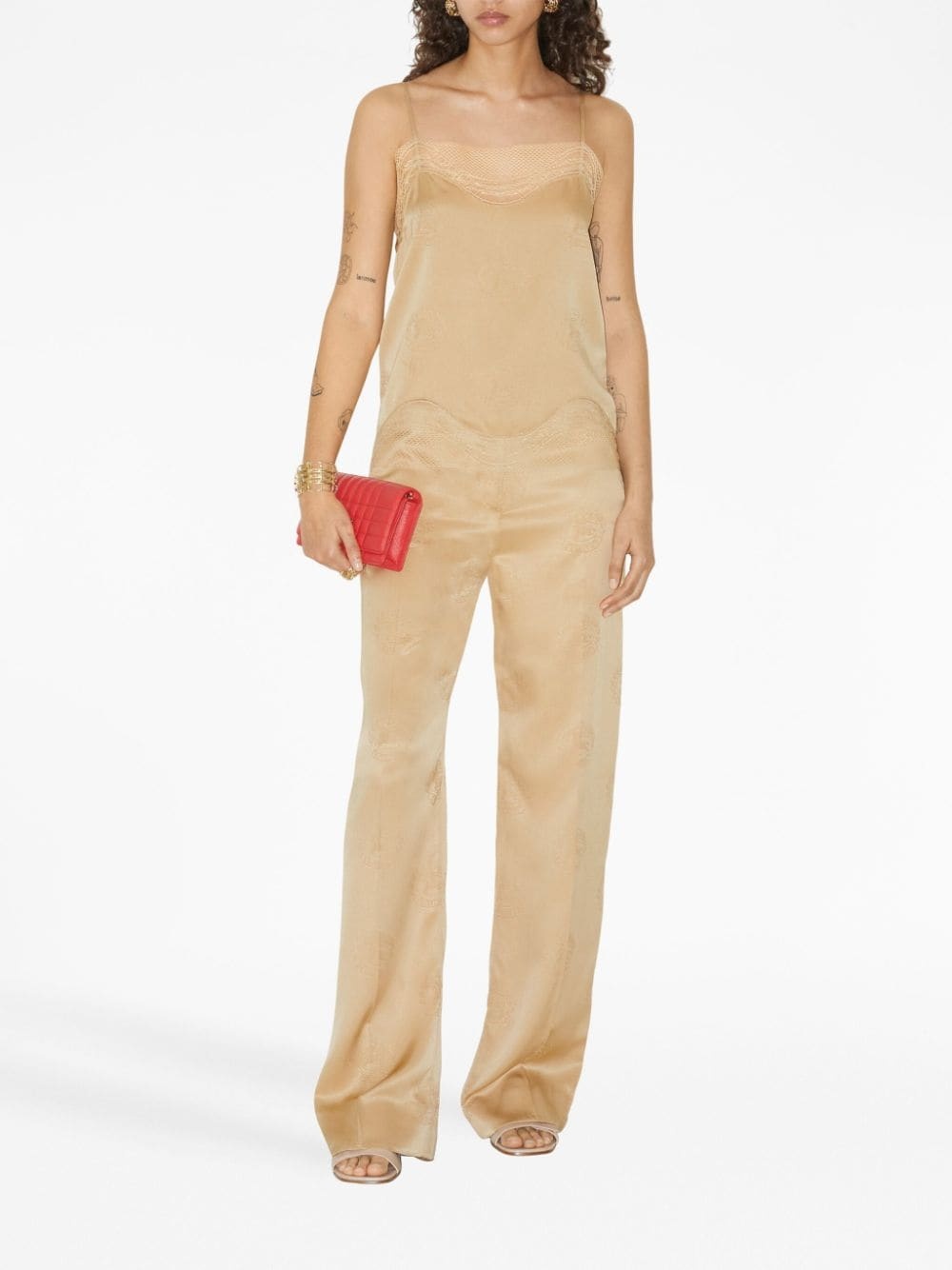 EKD wide-leg silk trousers - 2