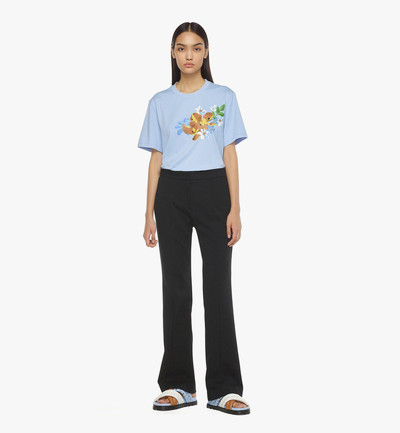 MCM Logo Embroidered Ponte Pants outlook