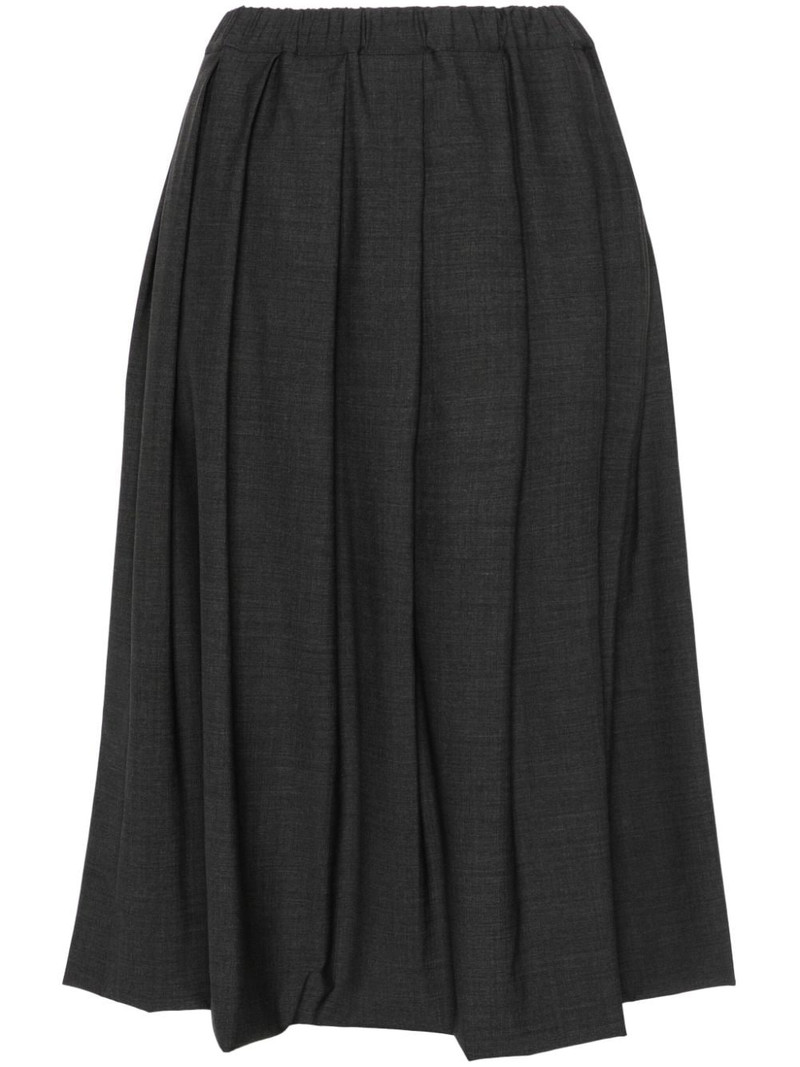 pleated midi skirt 1