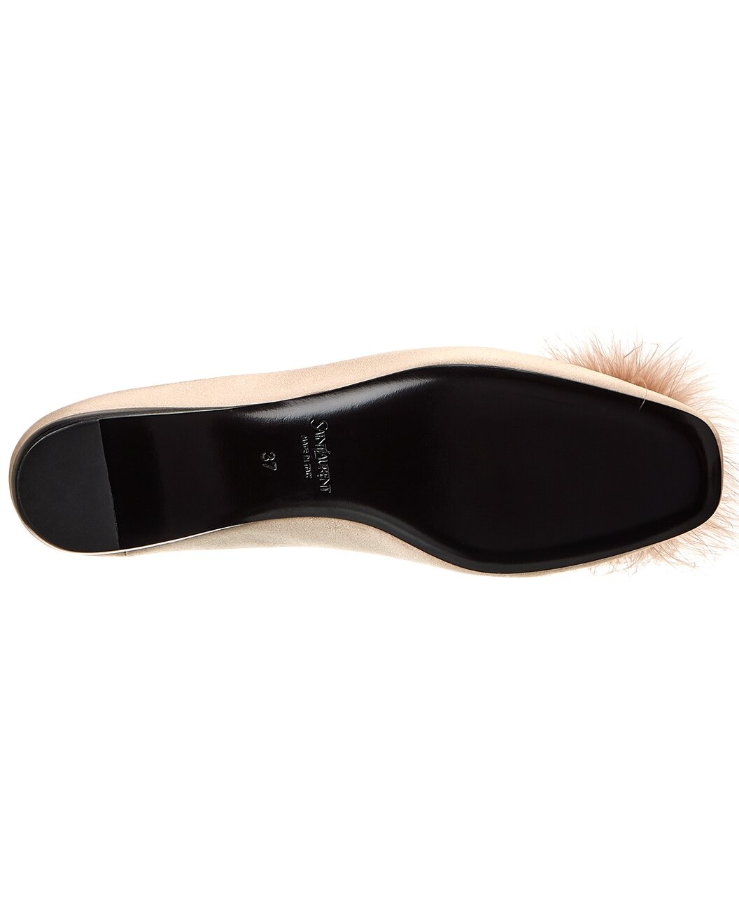 Saint Laurent Lido Satin Flat - 4