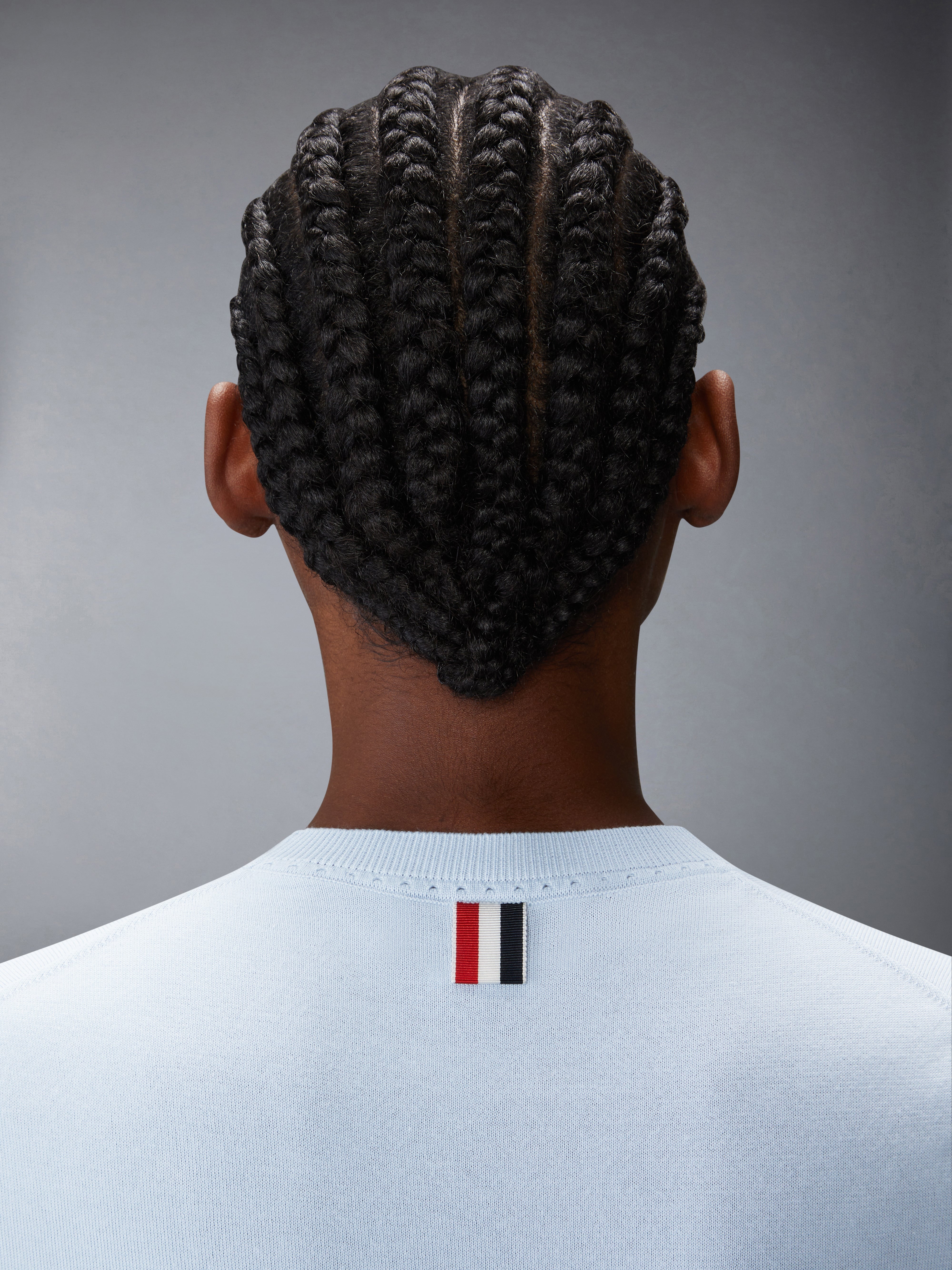 JERSEY STITCH POINTELLE 4-BAR TEE - 6