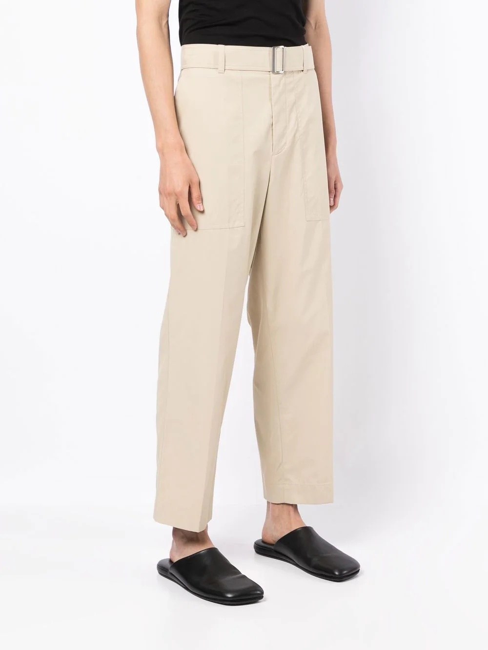 straight-leg trousers - 3