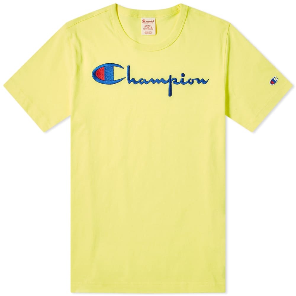 Champion Reverse Weave Women's Large Script Logo Tee - 1