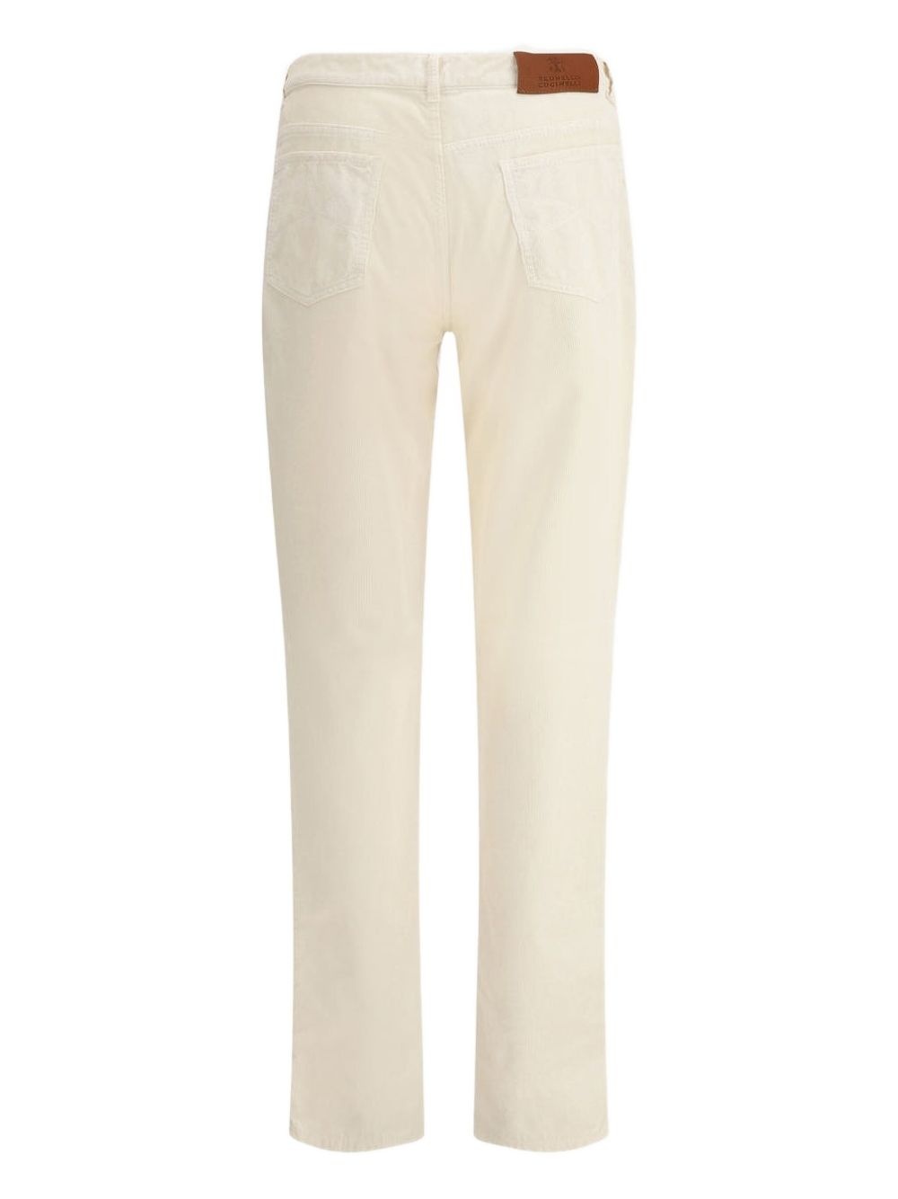 corduroy straight trousers - 2