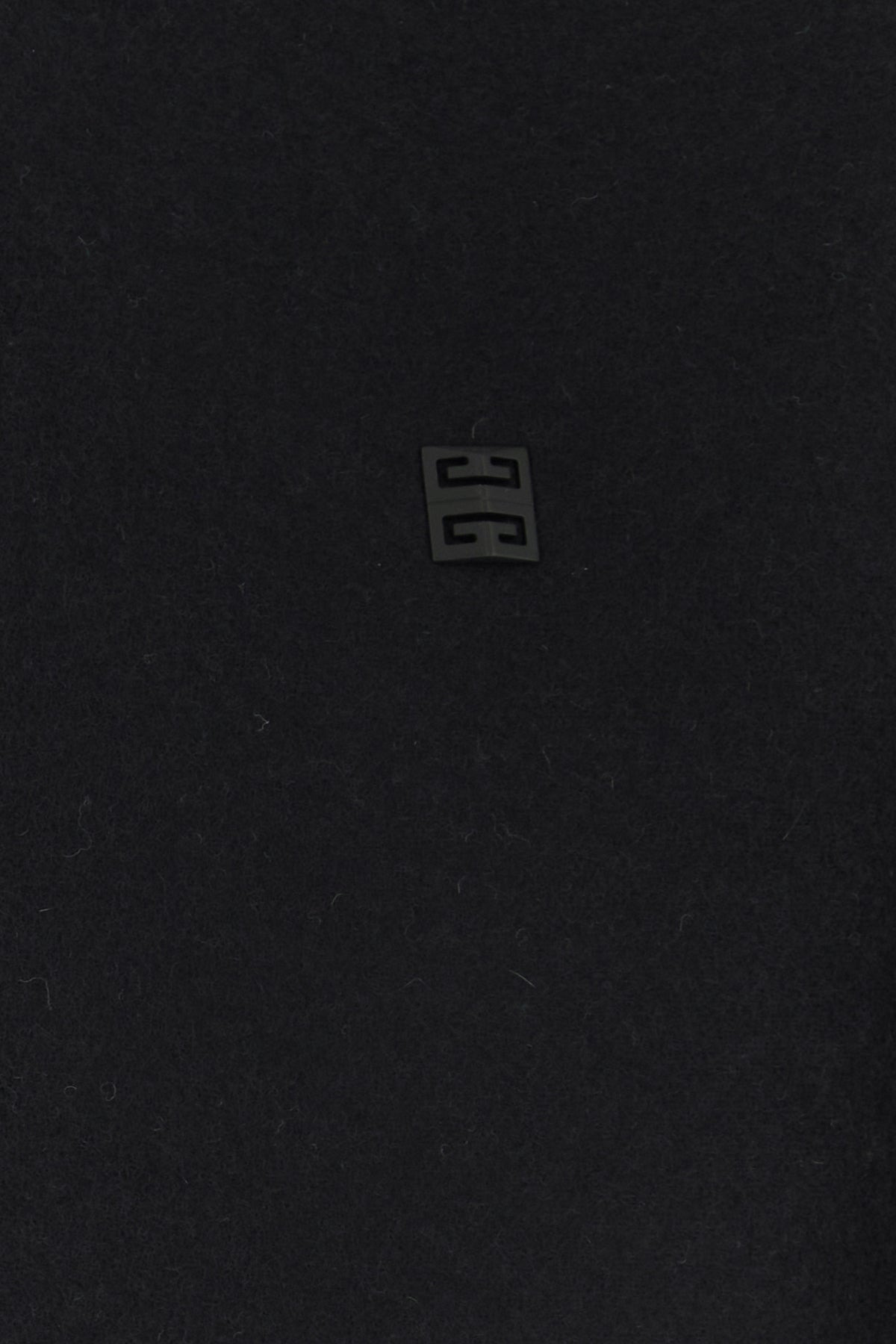 Black wool blend sweatshirt - 3