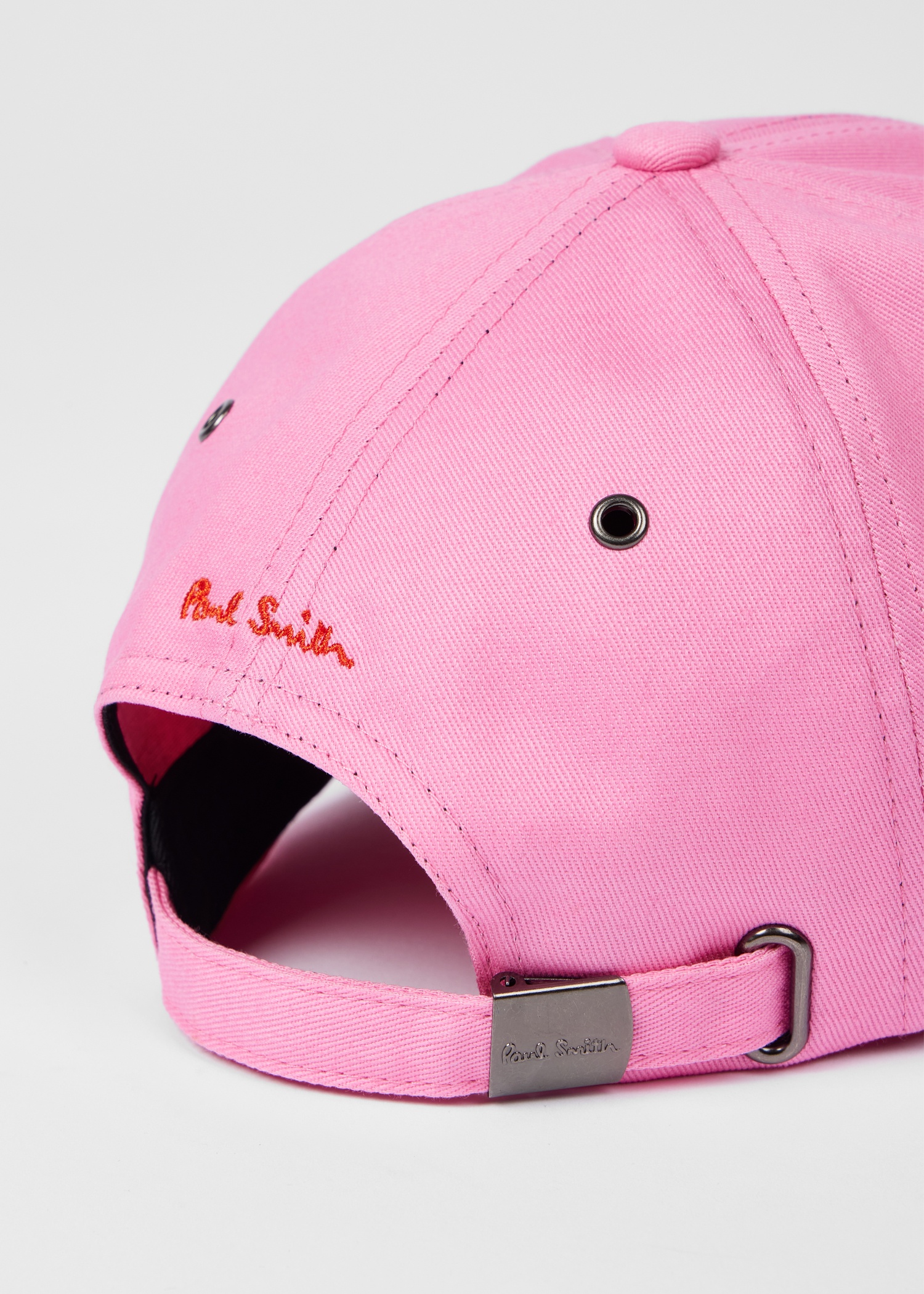 Pink 'Melrose' Embroidered Cap - 4